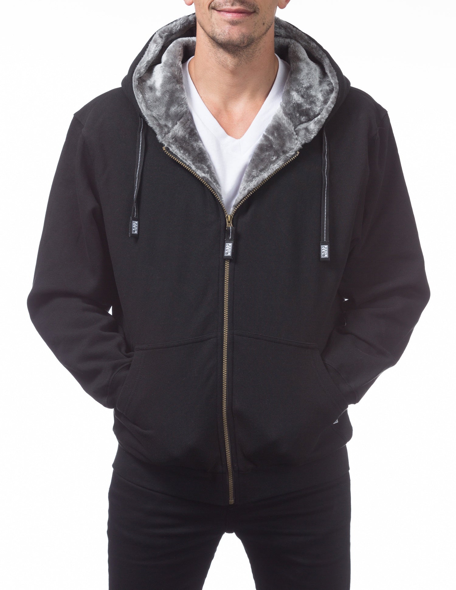 PCPILE-144  / Pro Club Pile Zip Hoodie