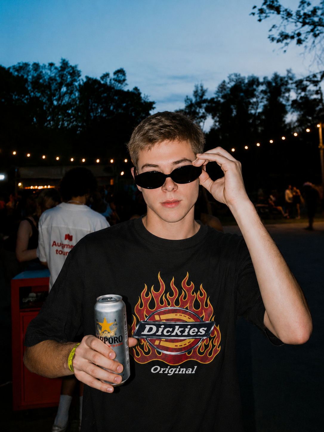 DICKIES Flame Logo T-Shirt