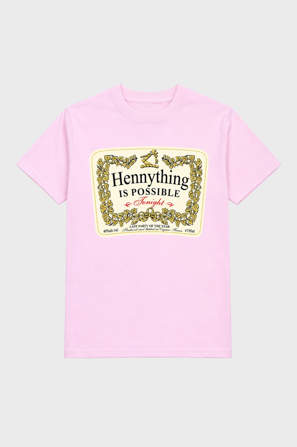 Hennything is Possible / Graphic T-Shirt Men's Casual Tee