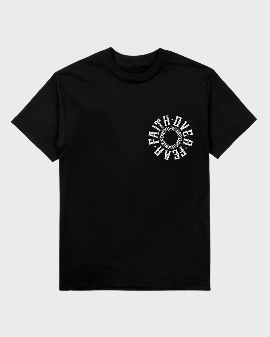Faith Over Fear Angel Graphic Tee