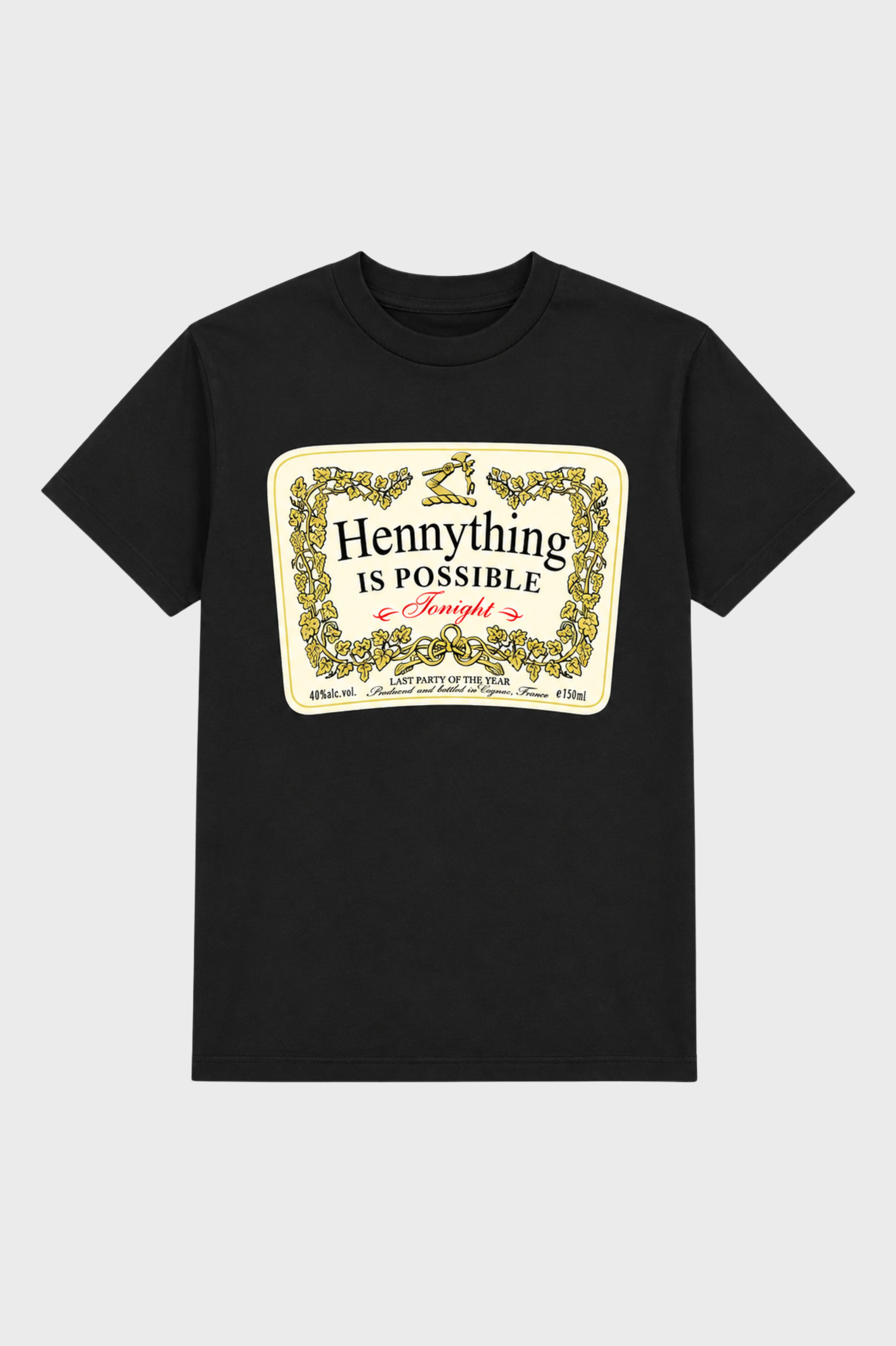 Hennything is Possible / Graphic T-Shirt Men's Casual Tee