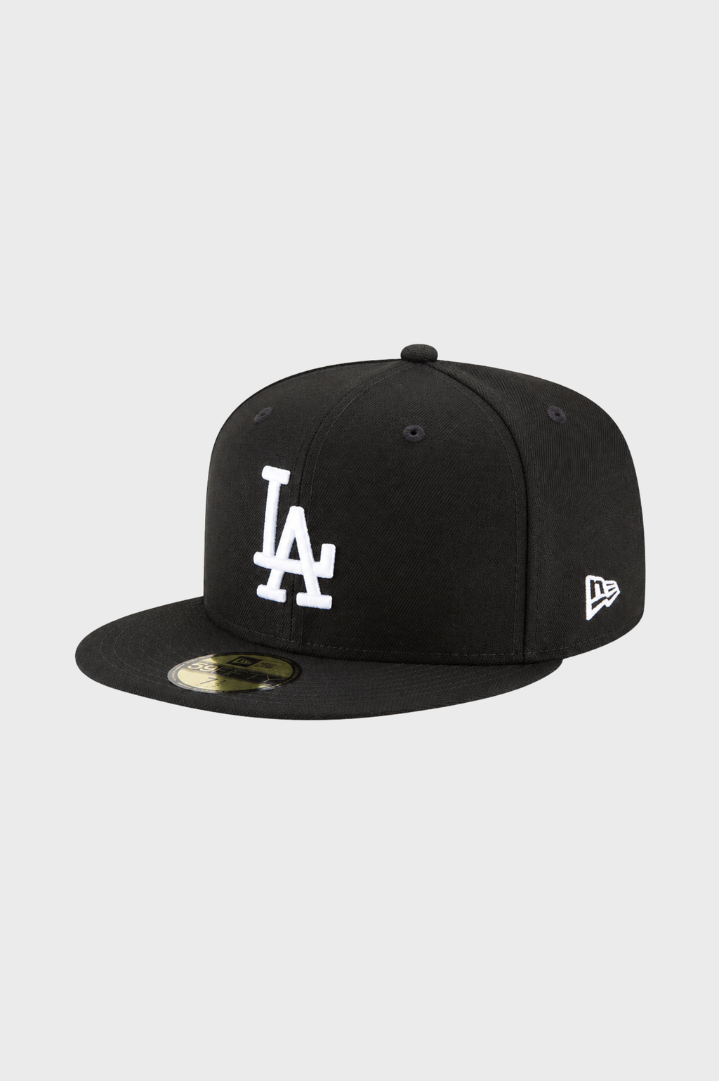 New Era / LA Dodgers Black and White Basic 59FIFTY Fitted