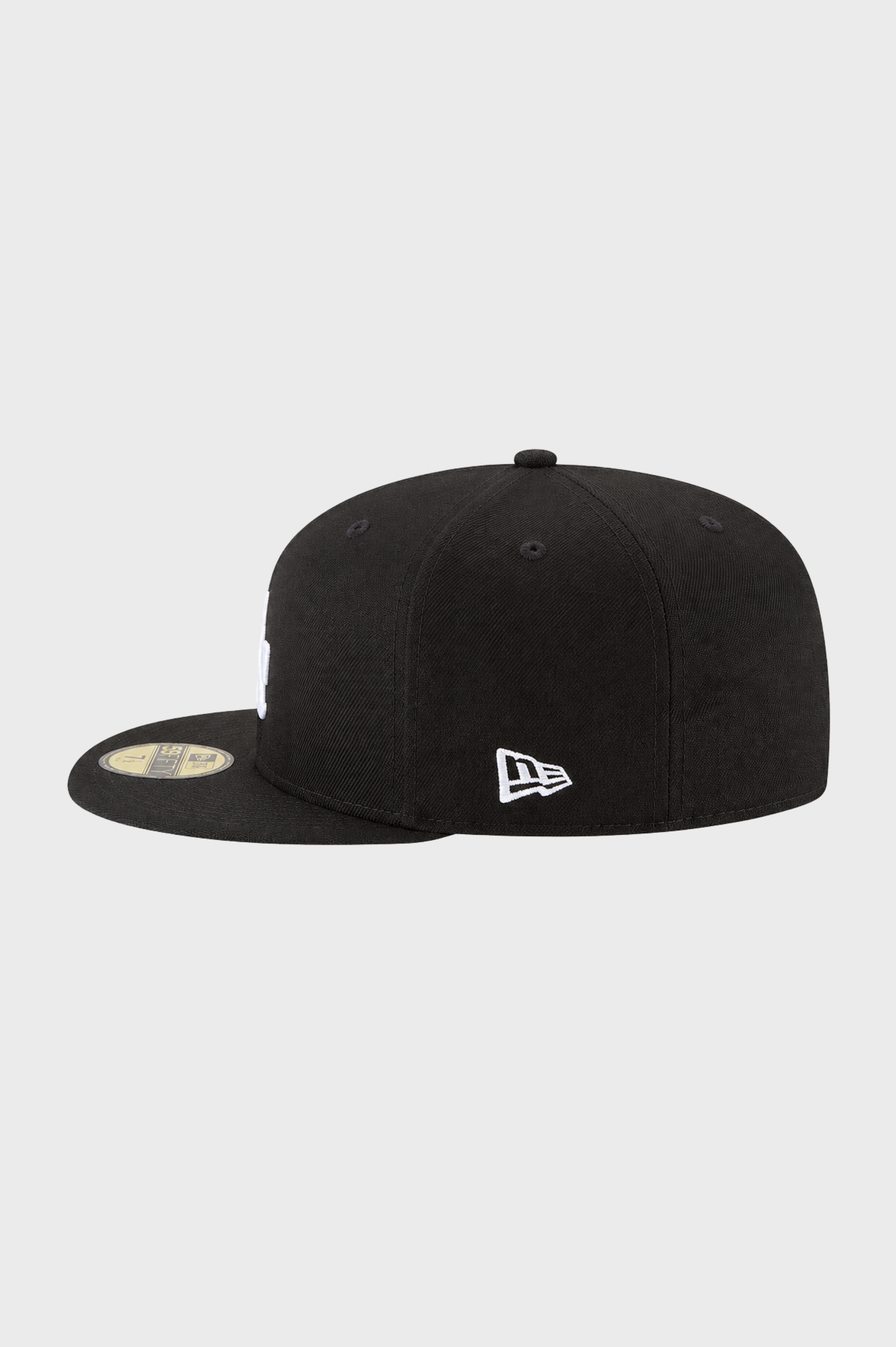 New Era / LA Dodgers Black and White Basic 59FIFTY Fitted