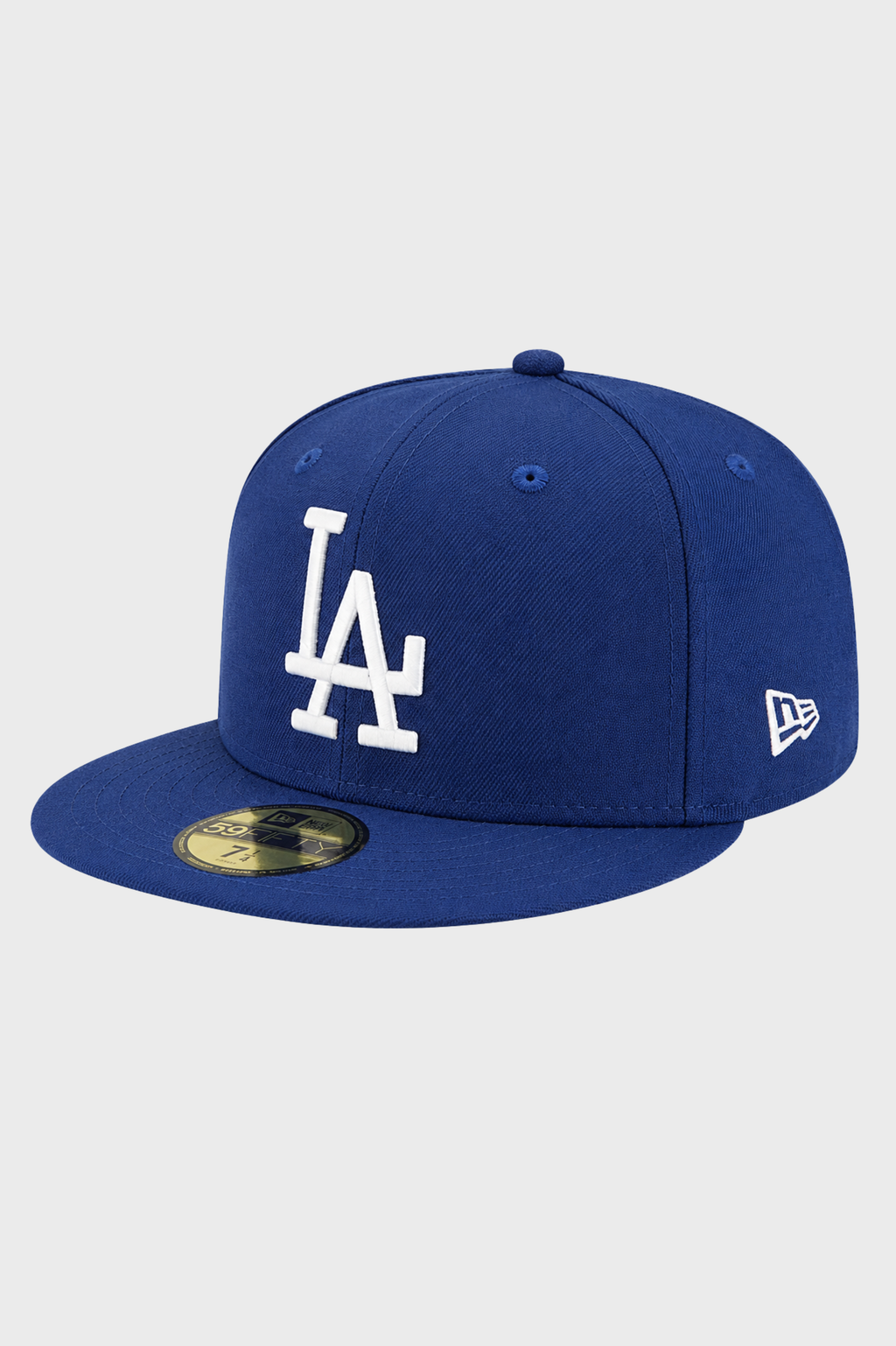 New Era / LA Dodgers Blue and White Basic 59FIFTY Fitted