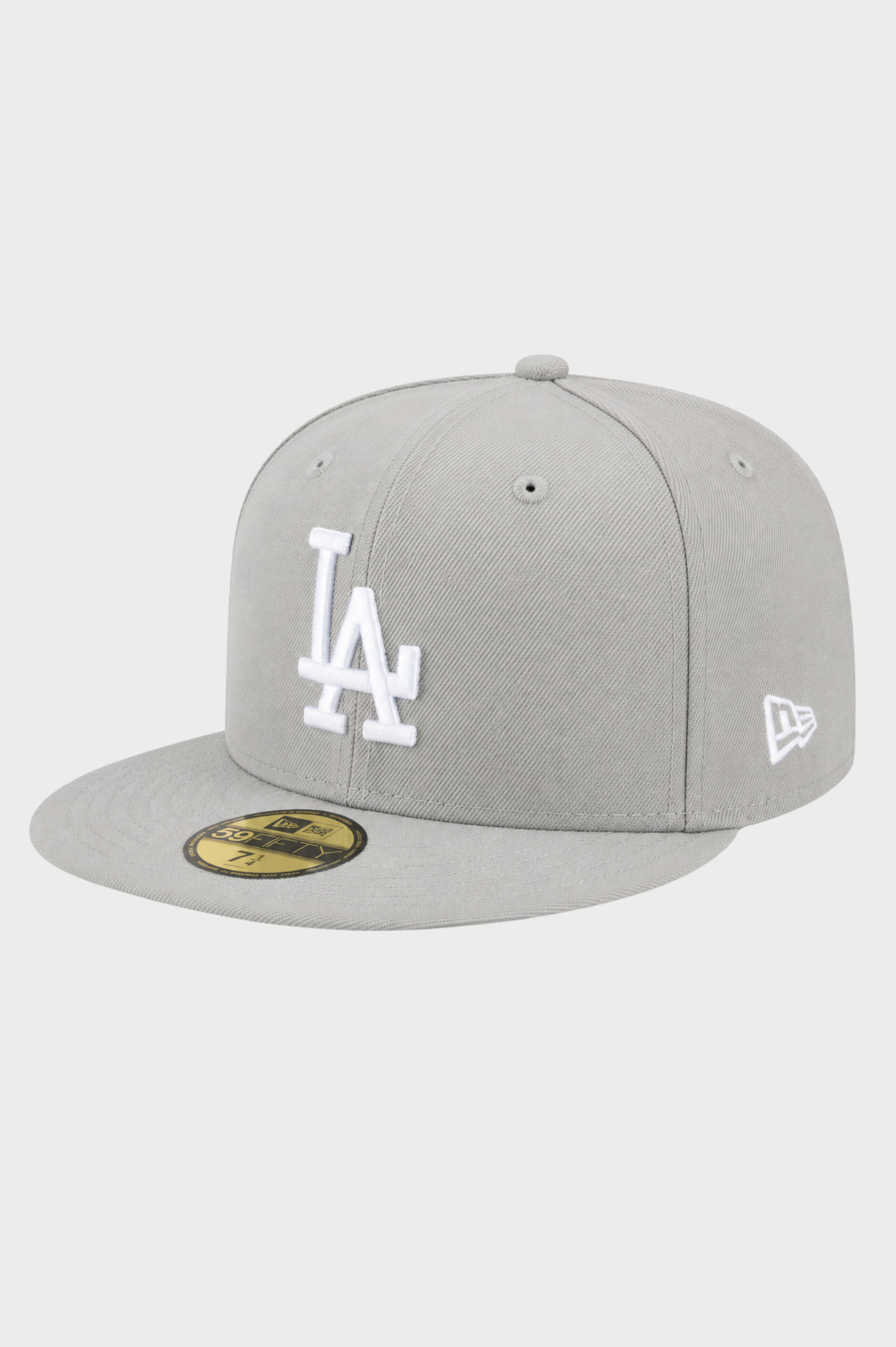 New Era / Los Angeles Dodgers Grey Basic 59FIFTY Fitted
