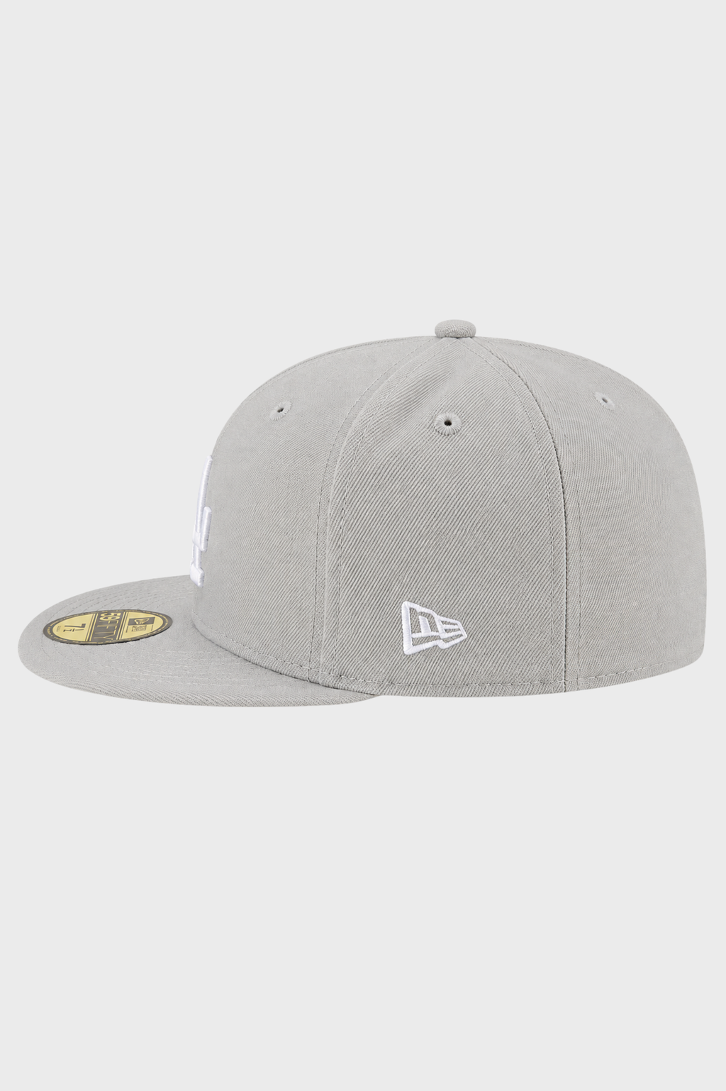 New Era / Los Angeles Dodgers Grey Basic 59FIFTY Fitted