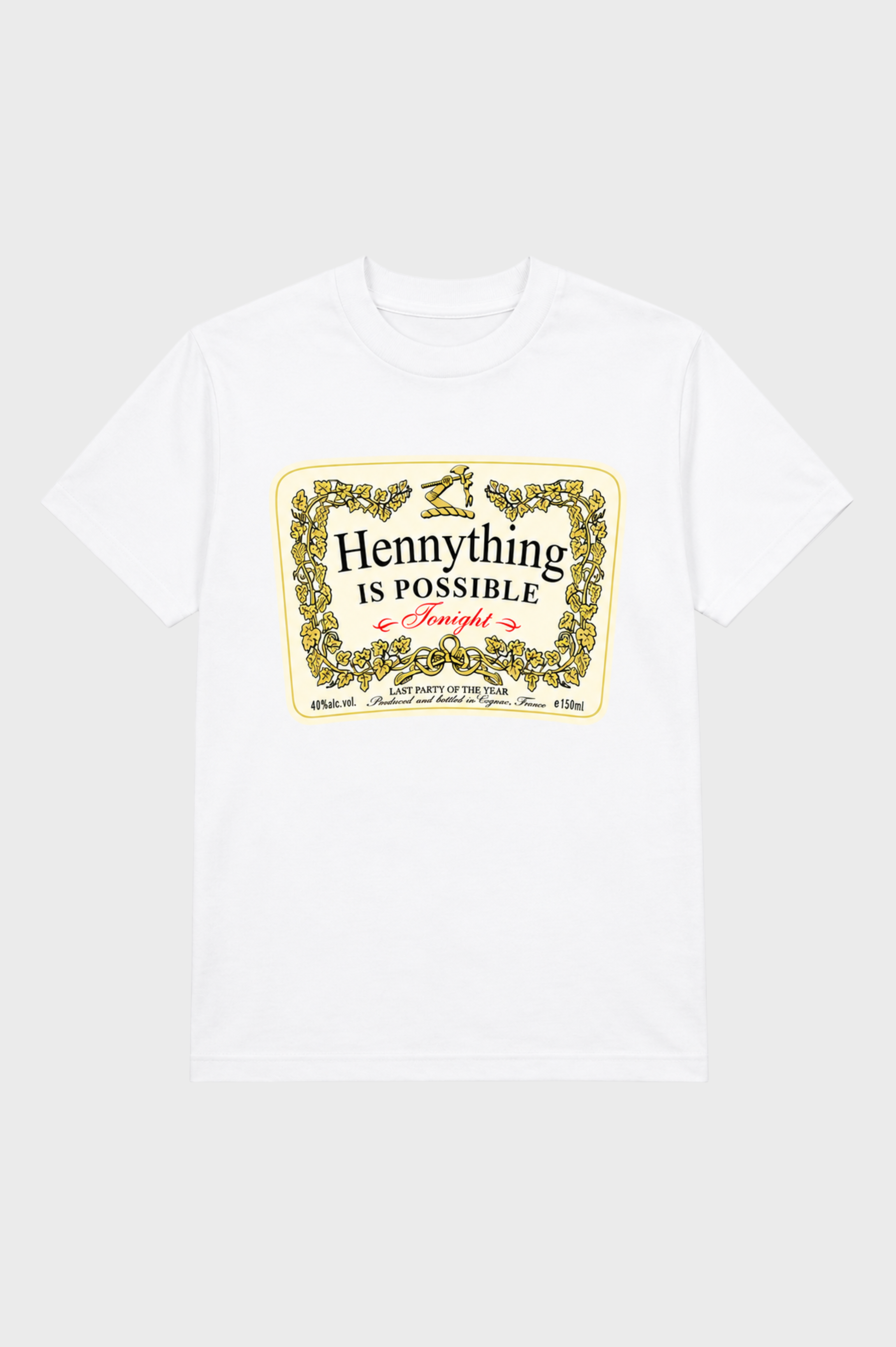 Hennything is Possible / Graphic T-Shirt Men's Casual Tee