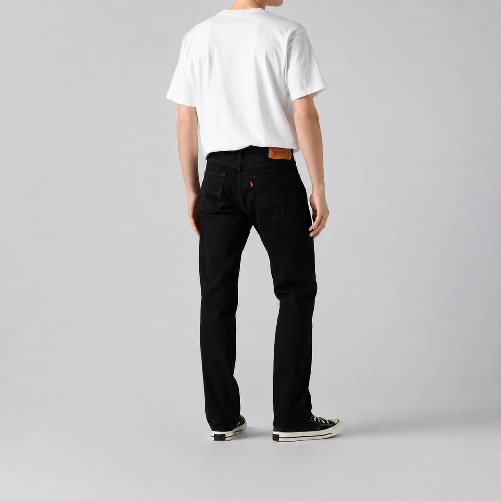 Levi's / 501® Original Fit Men's Jeans / Black - Black