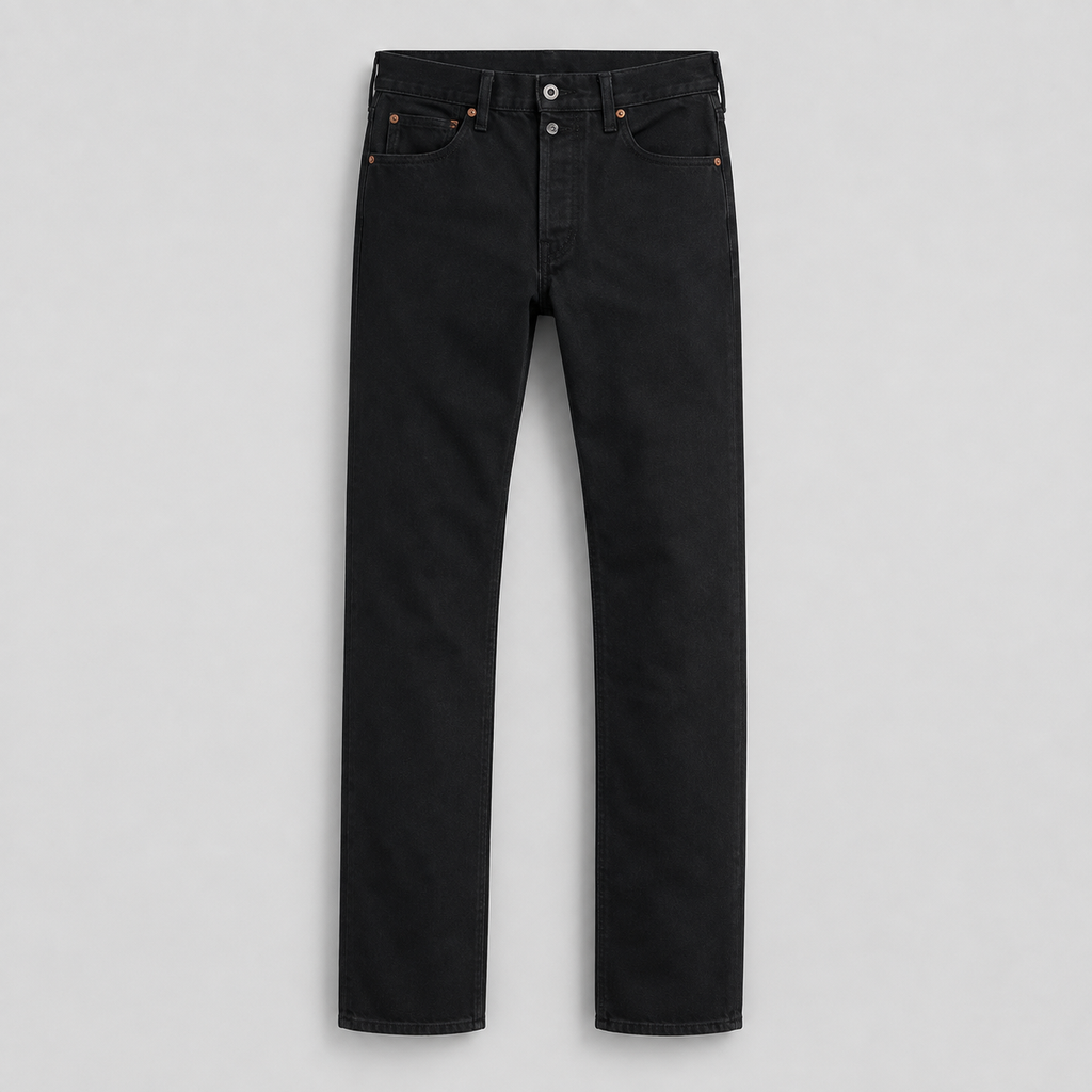 Levi's / 501® Original Fit Men's Jeans / Black - Black