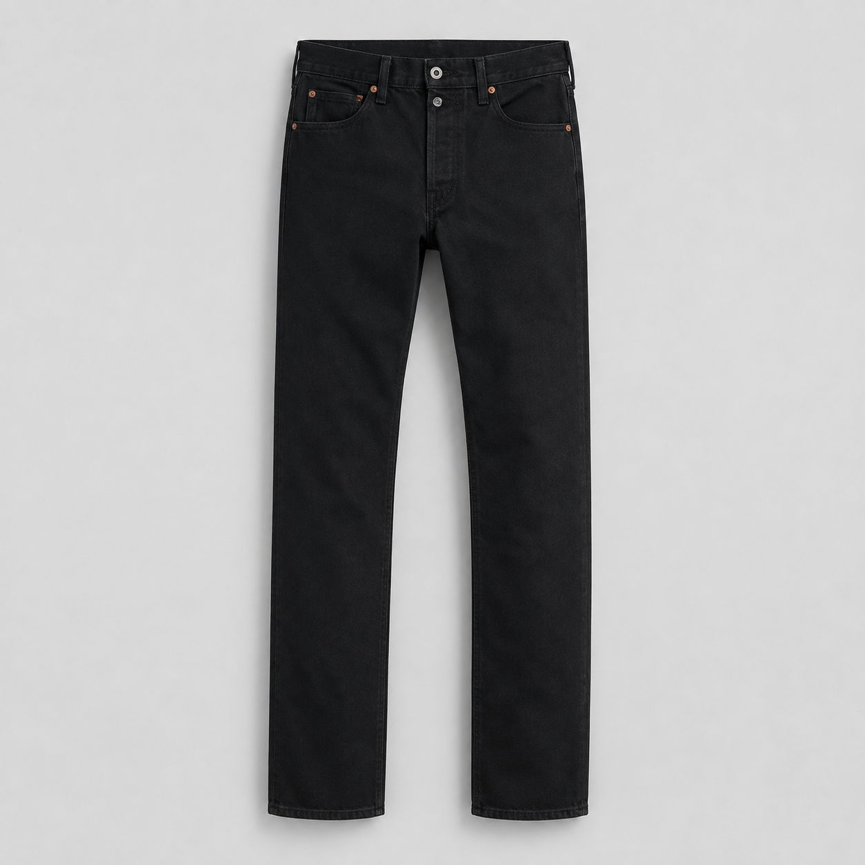 Levi's / 501® Original Fit Men's Jeans / Black - Black
