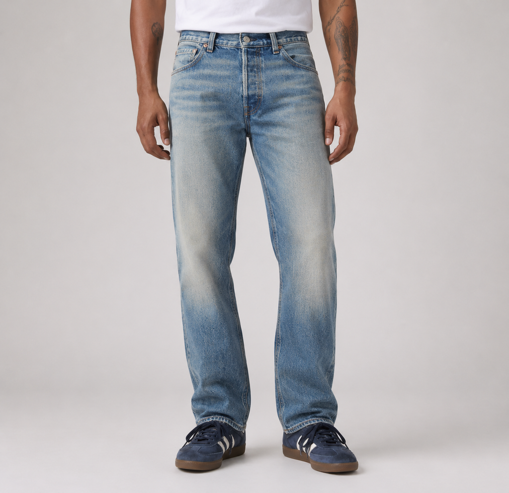 Levi's / 501® Original Fit Men's Jeans / New York to LA – Light Wash Blue