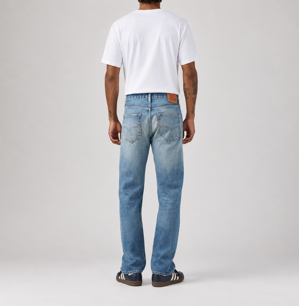 Levi's / 501® Original Fit Men's Jeans / New York to LA – Light Wash Blue