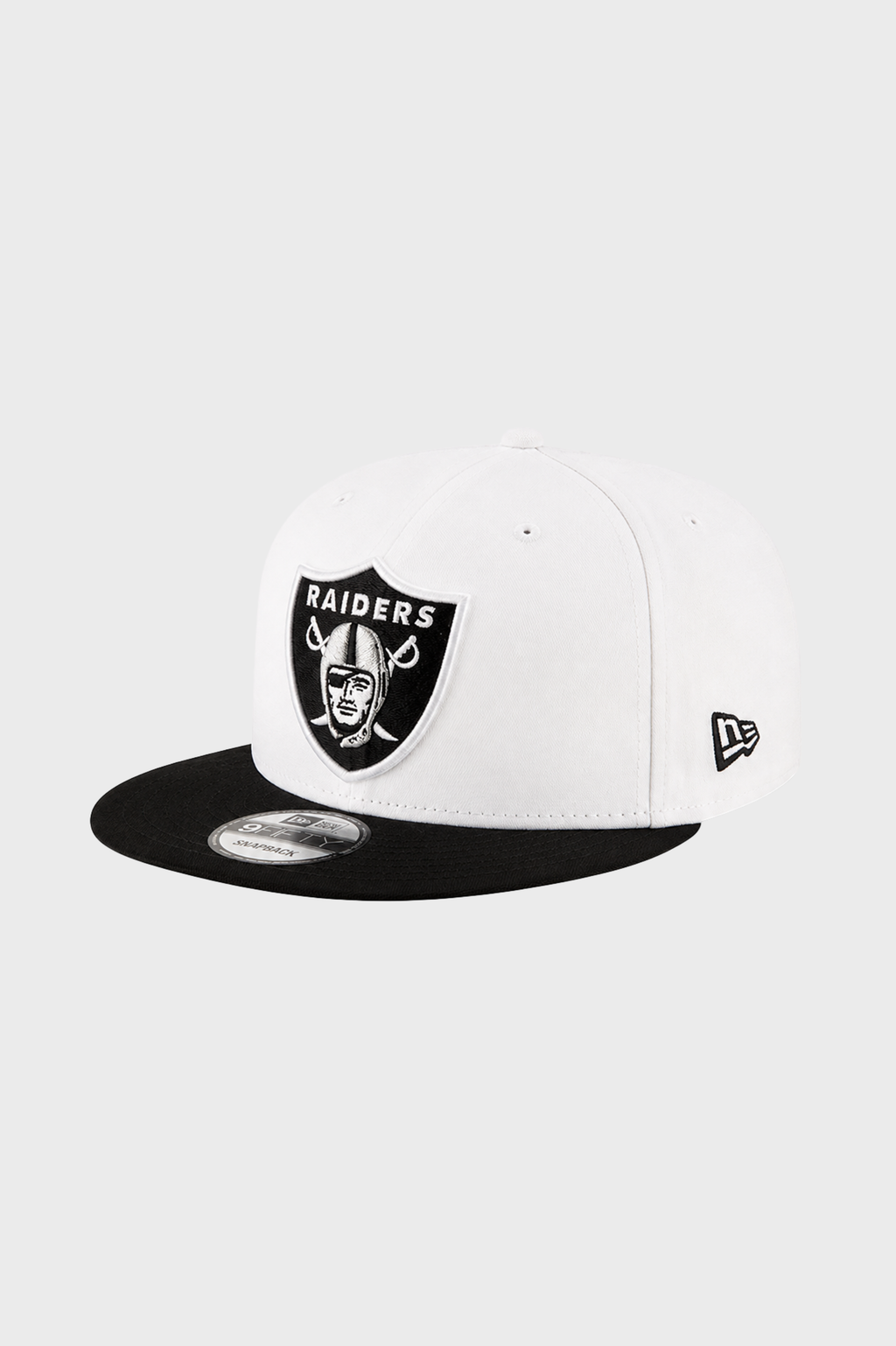 New Era / The Las Vegas Raiders Two Tone White & Black 9FIFTY Snapback