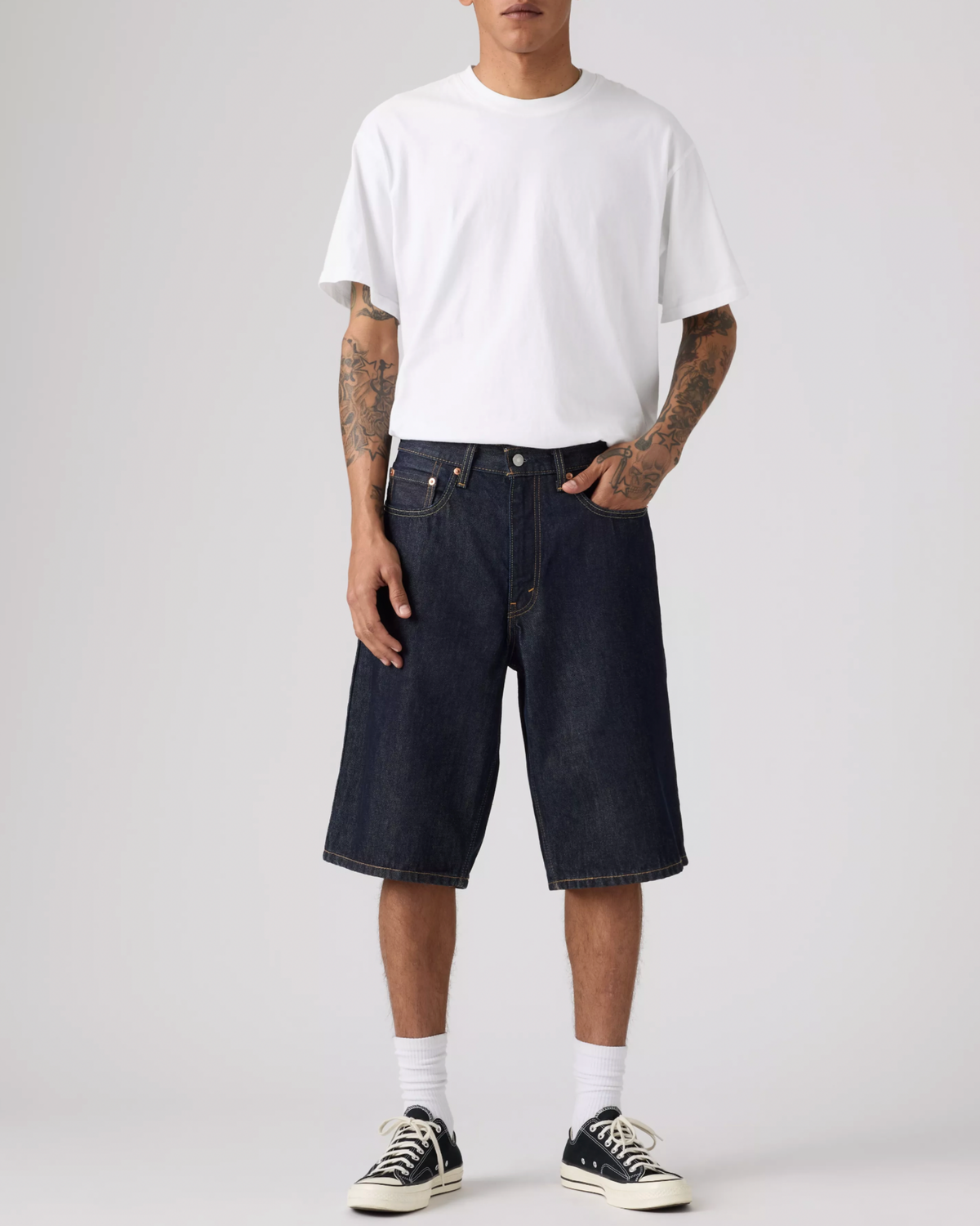 Levi's 470 Baggy Shorts – Men's Loose Fit Denim Shorts
