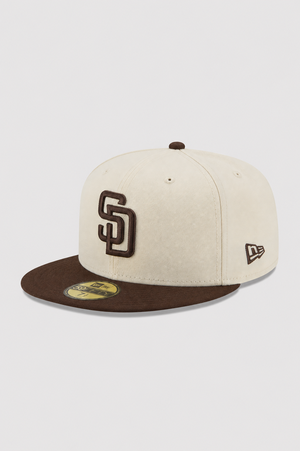 New Era / San Diego Padres Chrome White Basic 59FIFTY Fitted