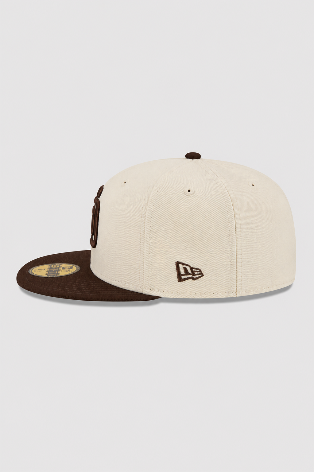 New Era / San Diego Padres Chrome White Basic 59FIFTY Fitted