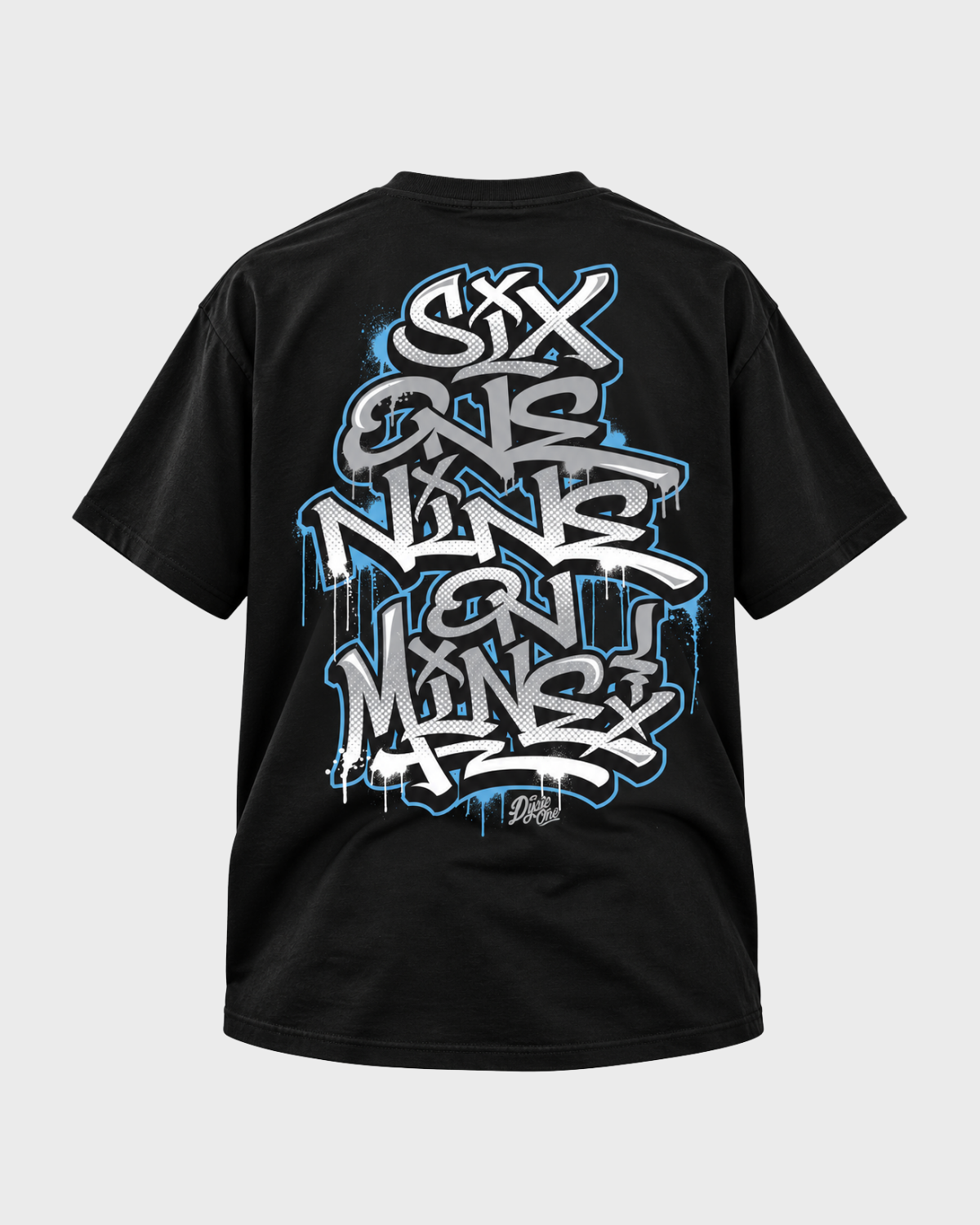 Dyse One 619 On Mine graphic tee black back