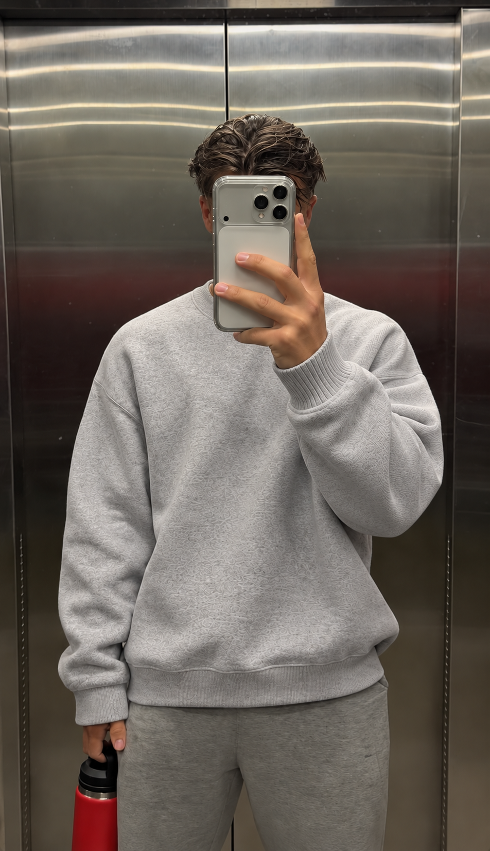 Plain Crew Neck Sweat