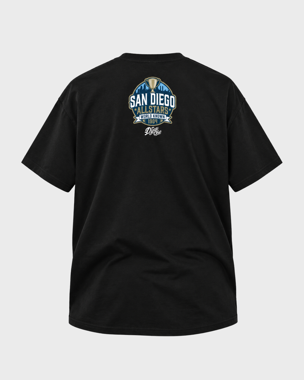 Dyse One 760 All Star graphic tee black back