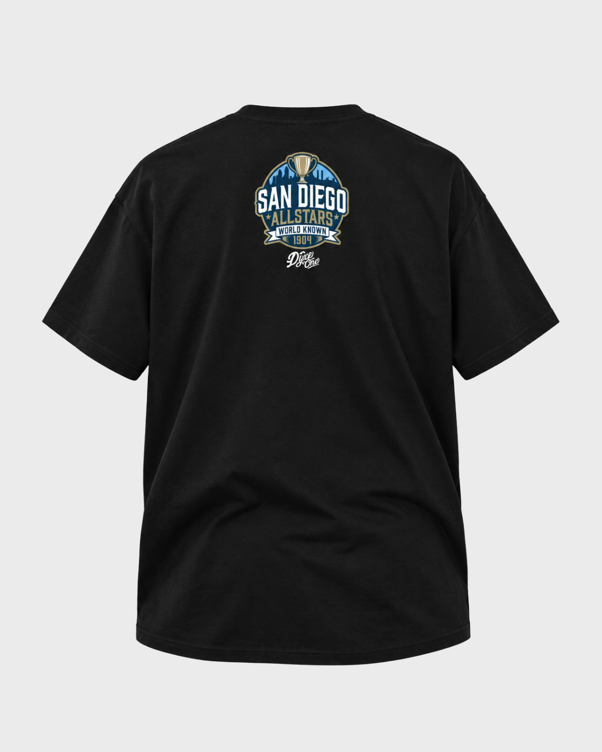 Dyse One 760 All Star graphic tee black back