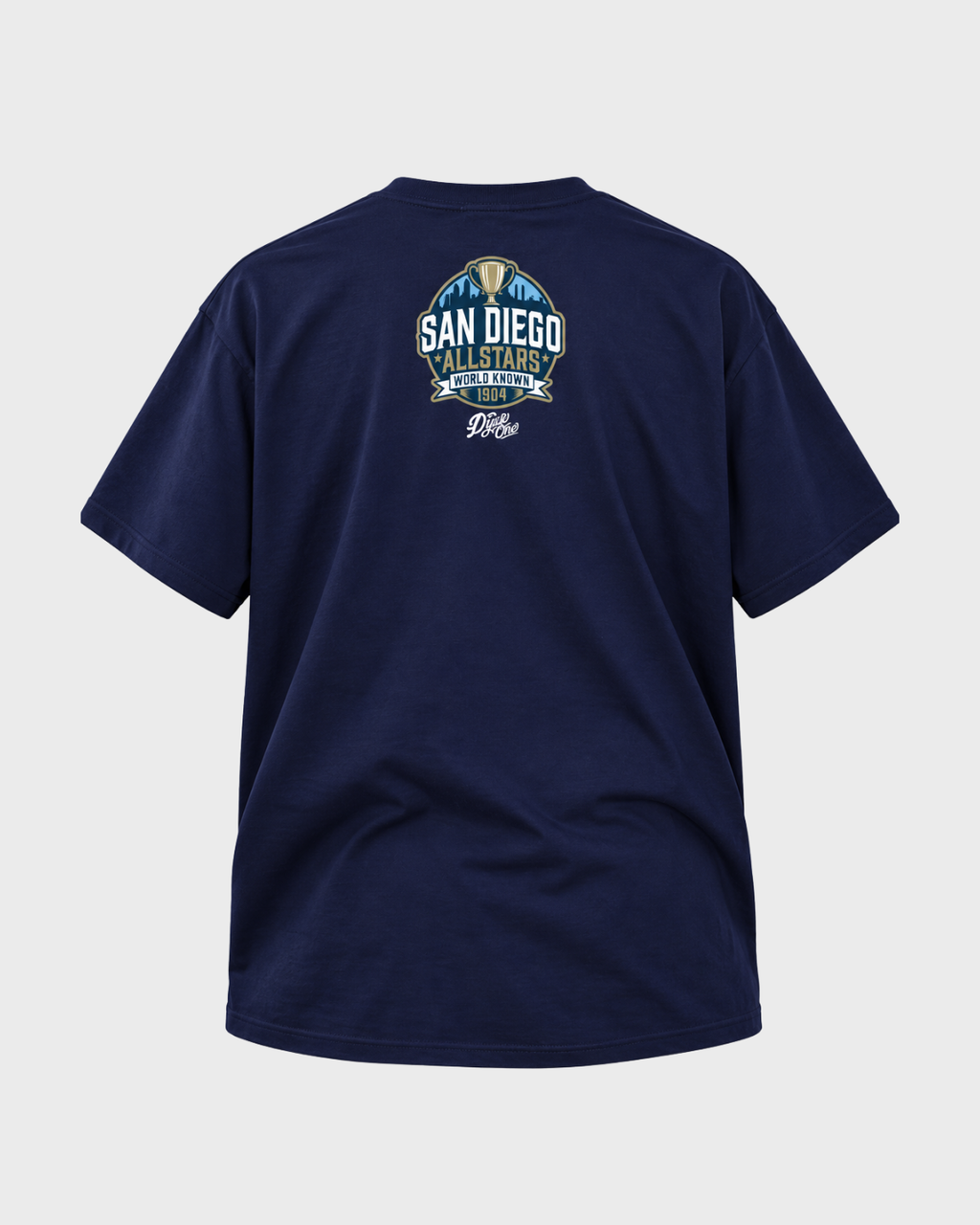 Dyse One 760 All Star graphic tee navy back