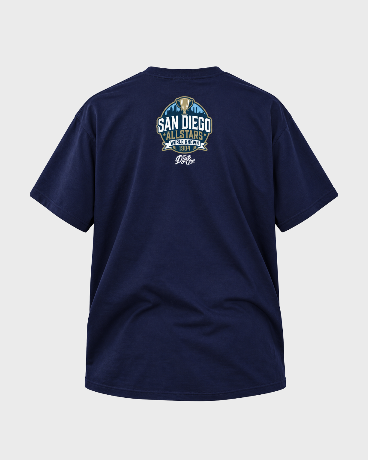 Dyse One 760 All Star graphic tee navy back