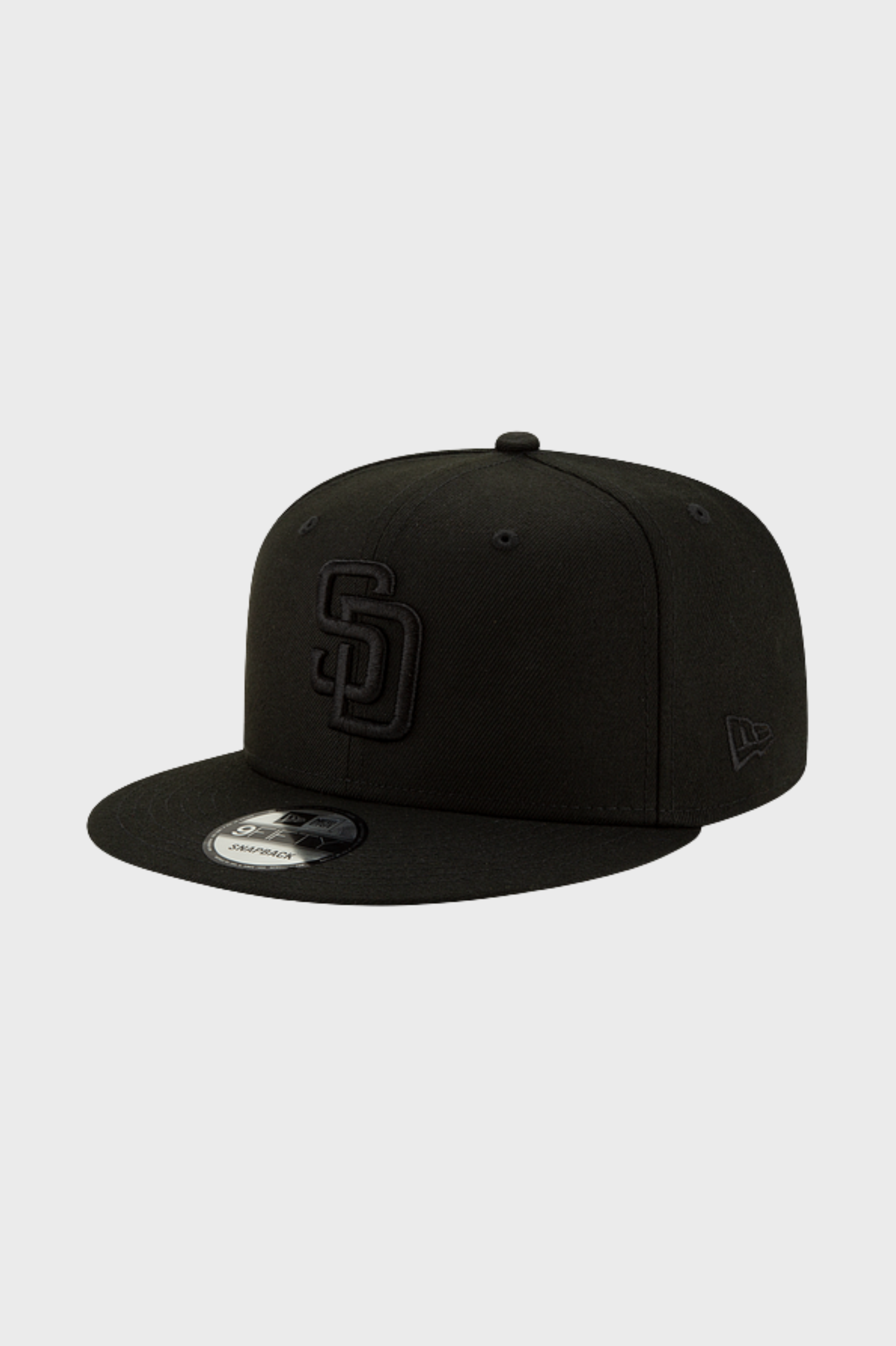 New Era / San Diego Padres Basic Black on Black 9FIFTY Snapback