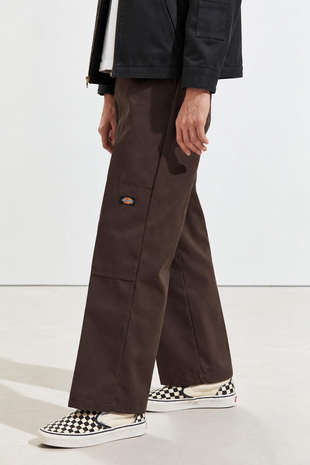 Dickies 85283 Loose Fit Double Knee Work Pants in Dark Brown