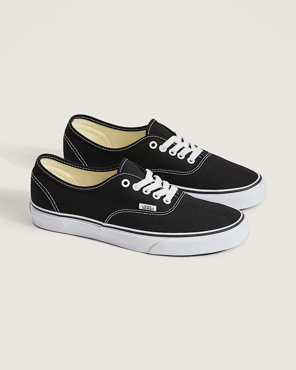 Vans Authentic Low-Top Sneaker in Black & White
