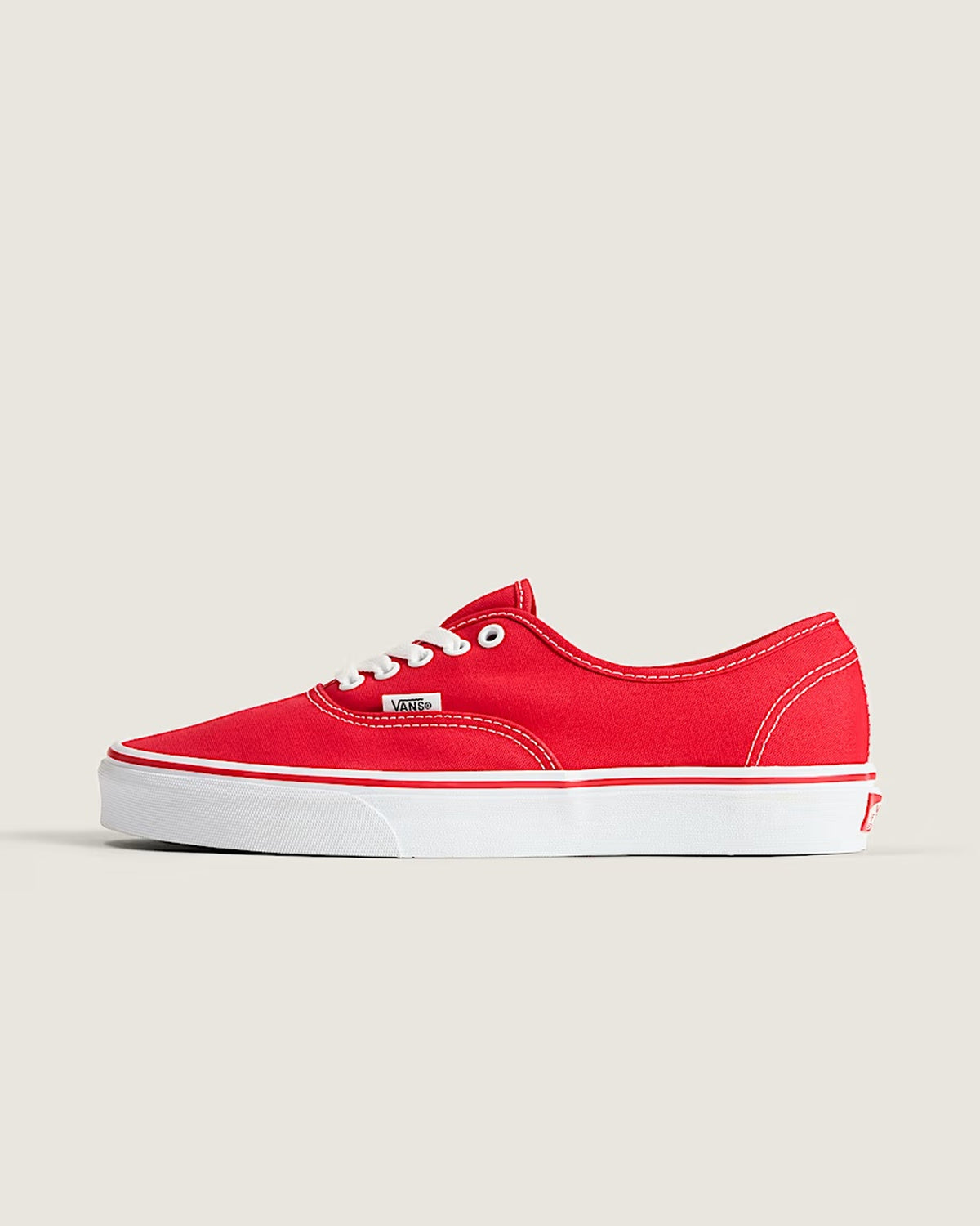 Unisex Vans Authentic sneakers in RED