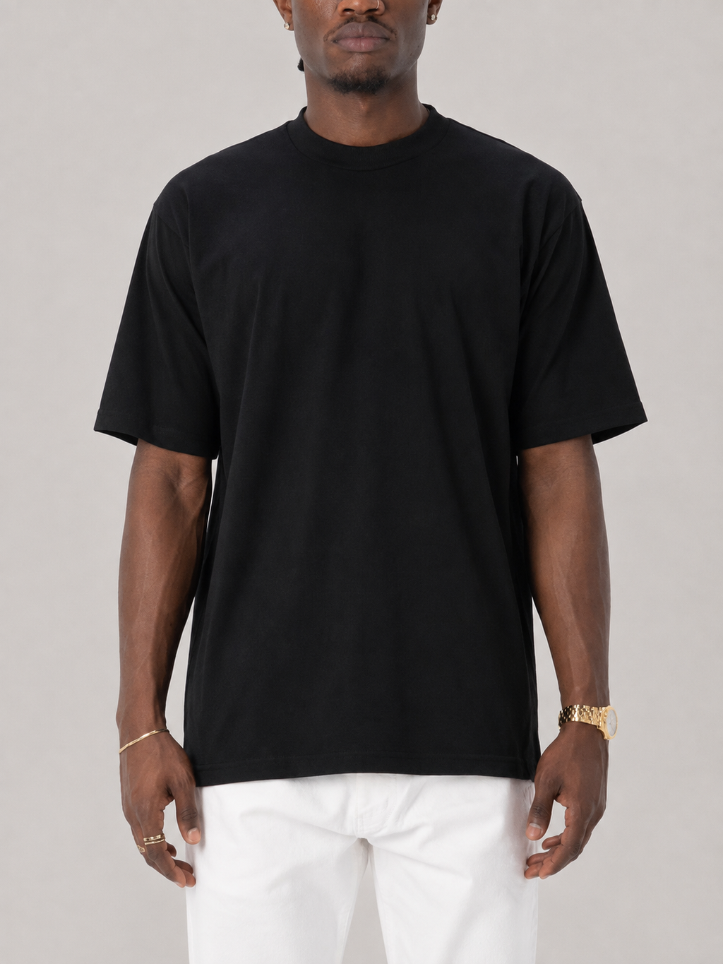 Pro Club Men's Heavyweight T-Shirts 3-Pack – Short Sleeve Crew Neck Cotton Tees
