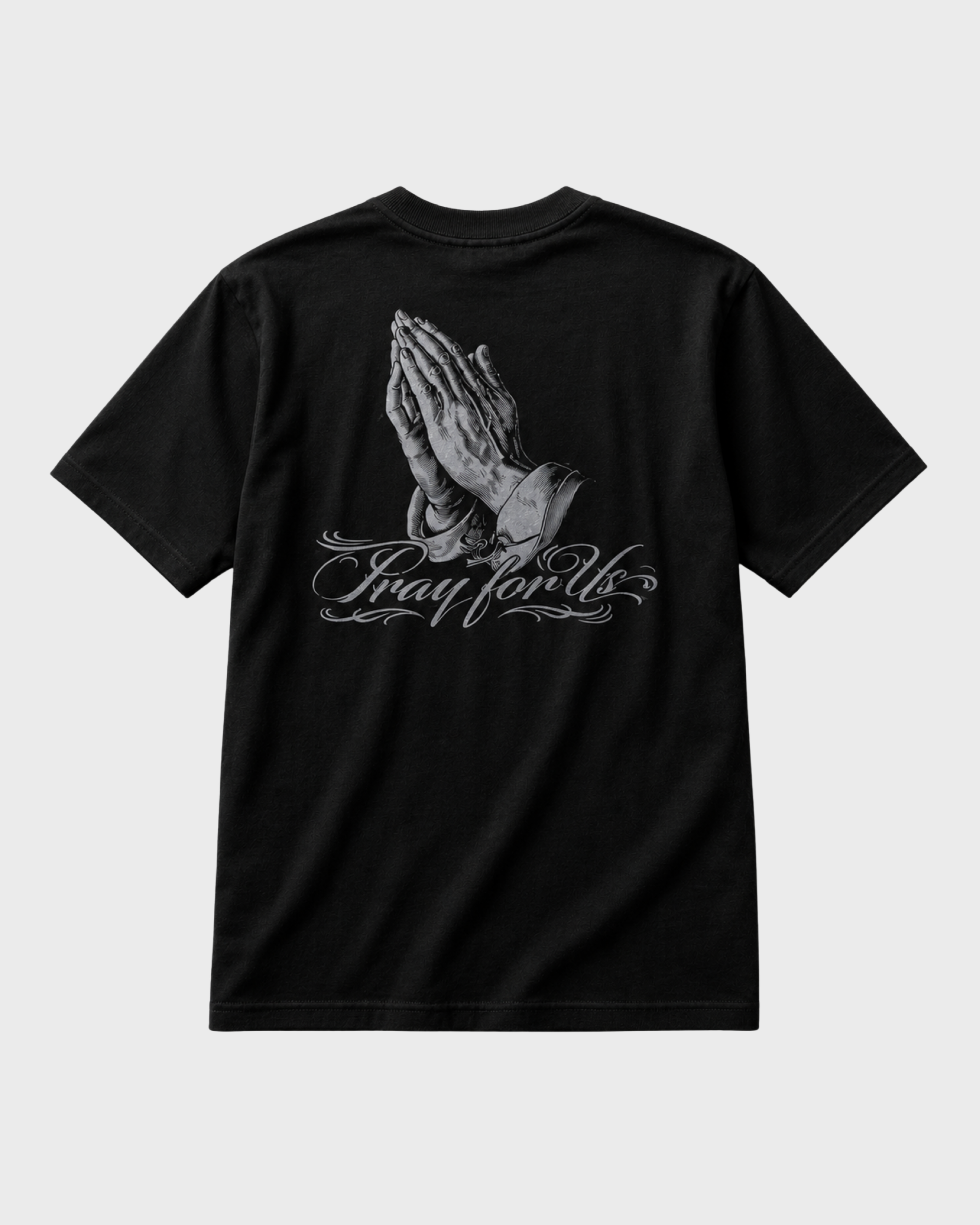 Virgin Mary Guadalupe Gold Foil Print Graphic T-Shirt