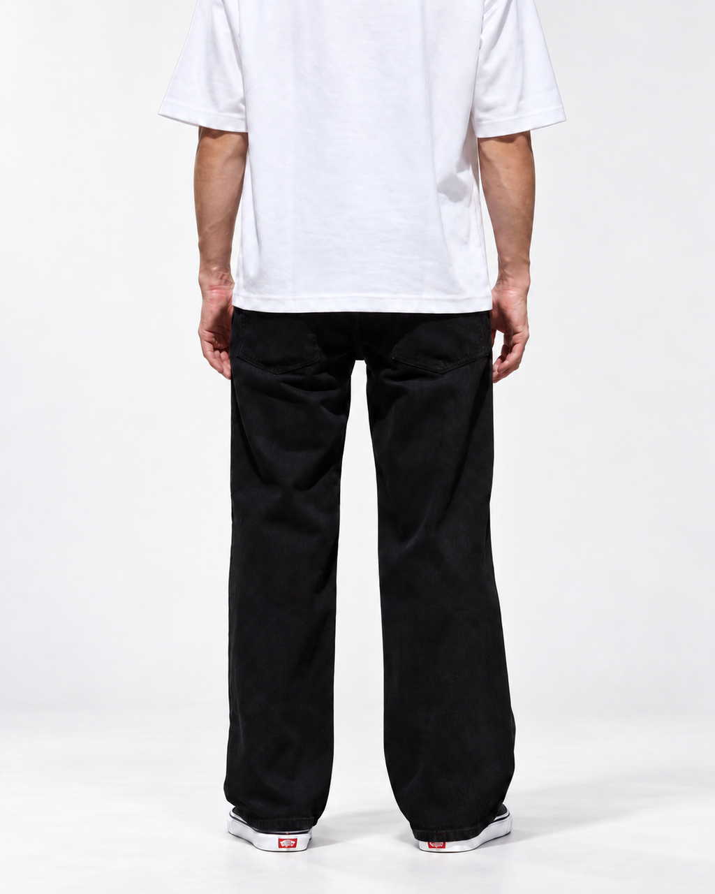 Neo Blue black baggy jeans, 14 oz denim - image 4
