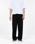 Neo Blue black baggy chino pants, wide-leg fit - image 1