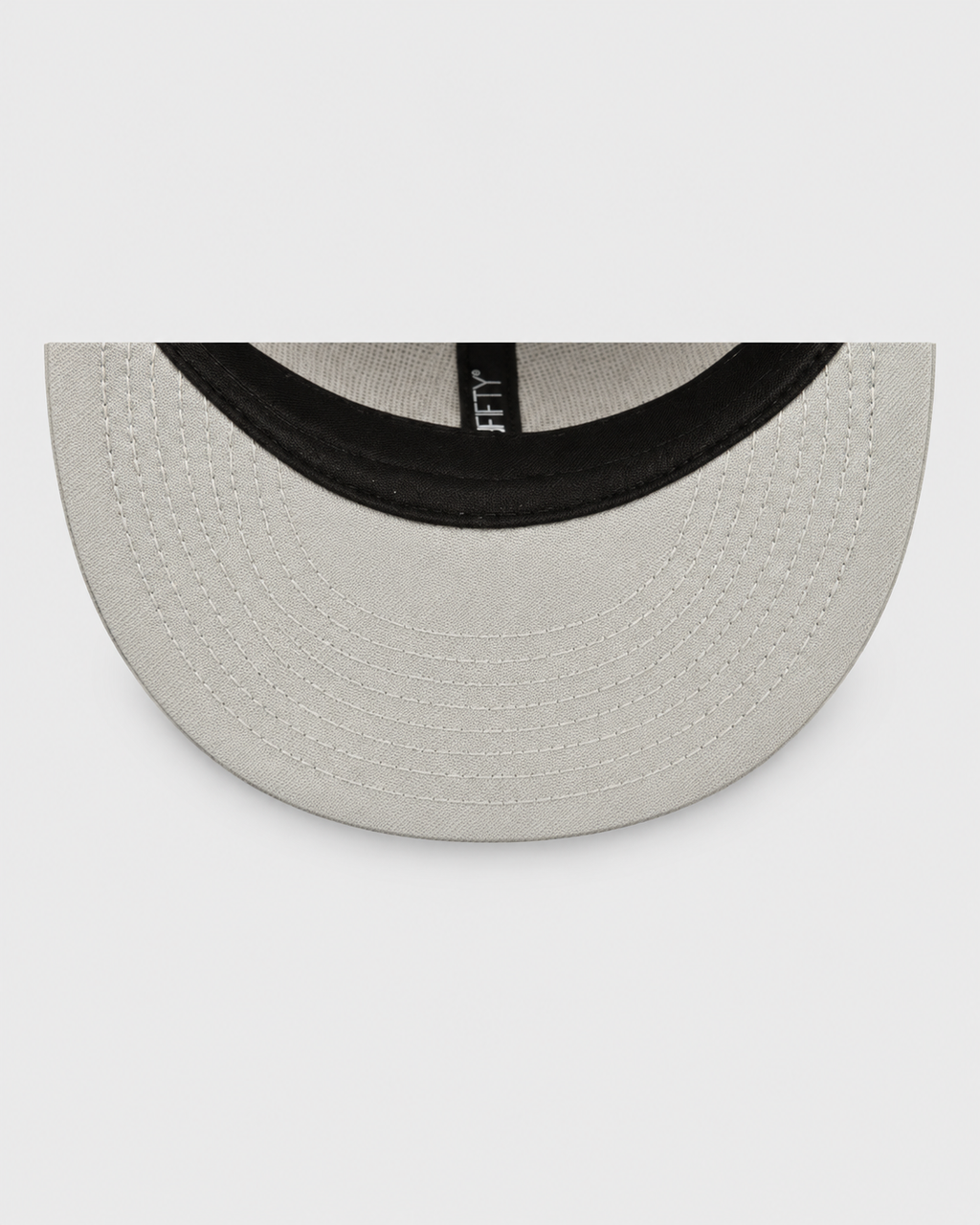 New Era 9FIFTY snapback gray undervisor detail