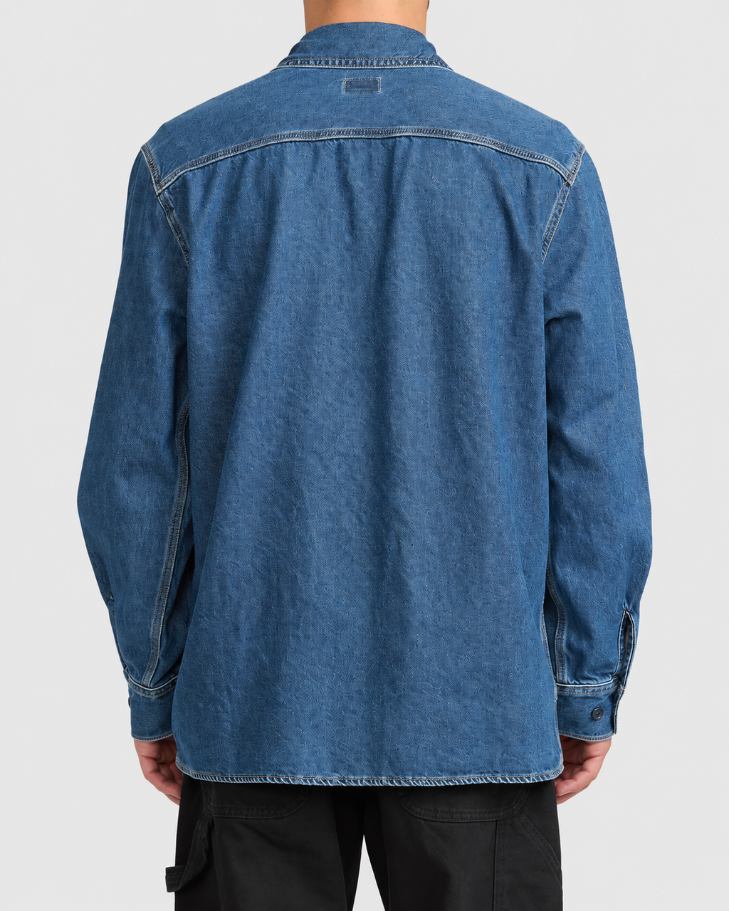 Dickies Relaxed Fit Denim Long Sleeve Shirt