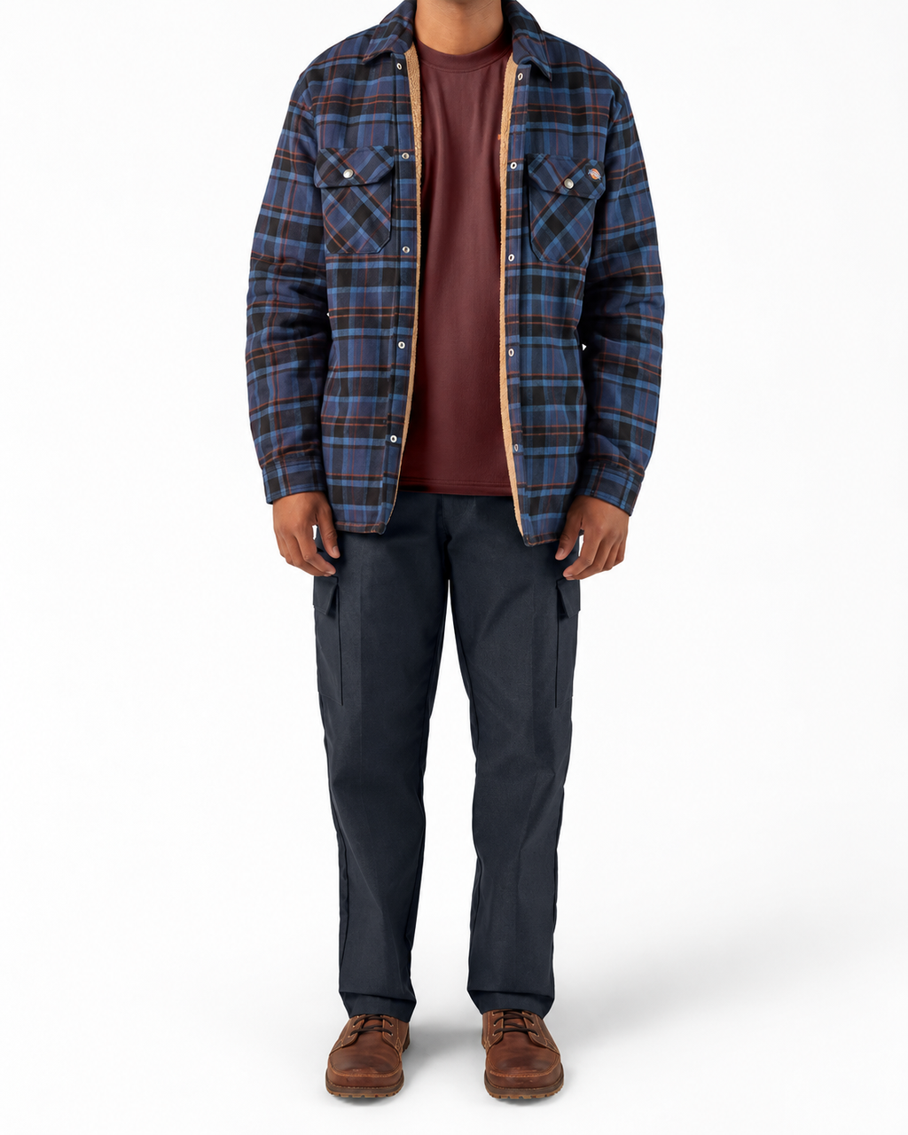 Dickies Lined Flannel Shirt Jacket, product view 3