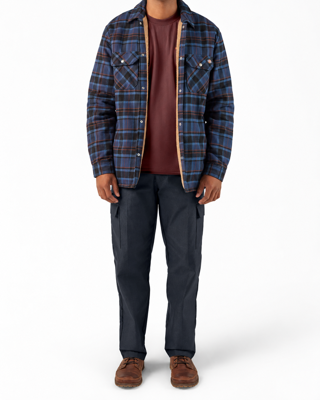 Dickies Lined Flannel Shirt Jacket, product view 3