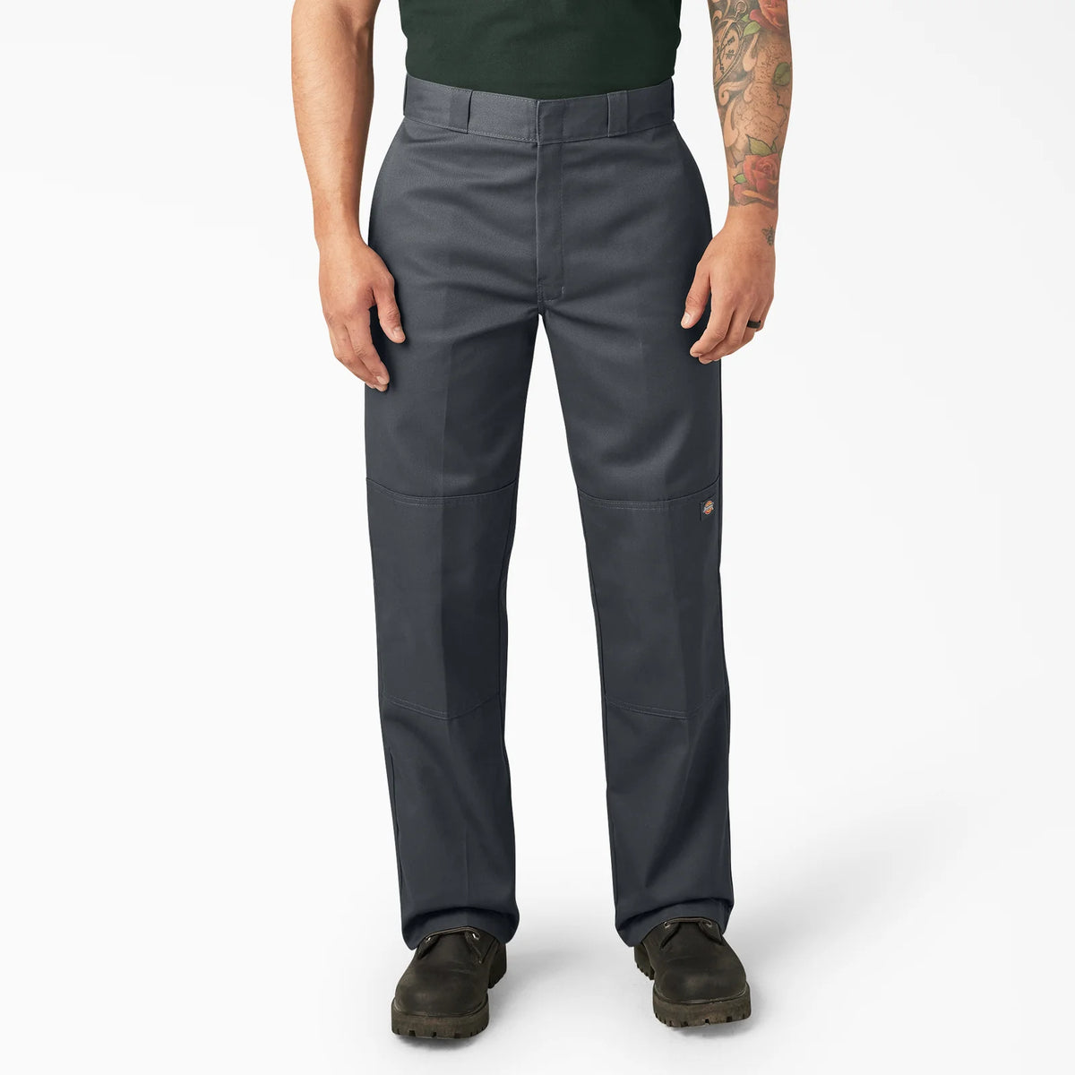 Dickies 85283 Loose Fit Double Knee Work Pants in Charcoal - photo 2
