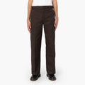 Dickies / Loose Fit Double Knee Work Pants / Dark Brown