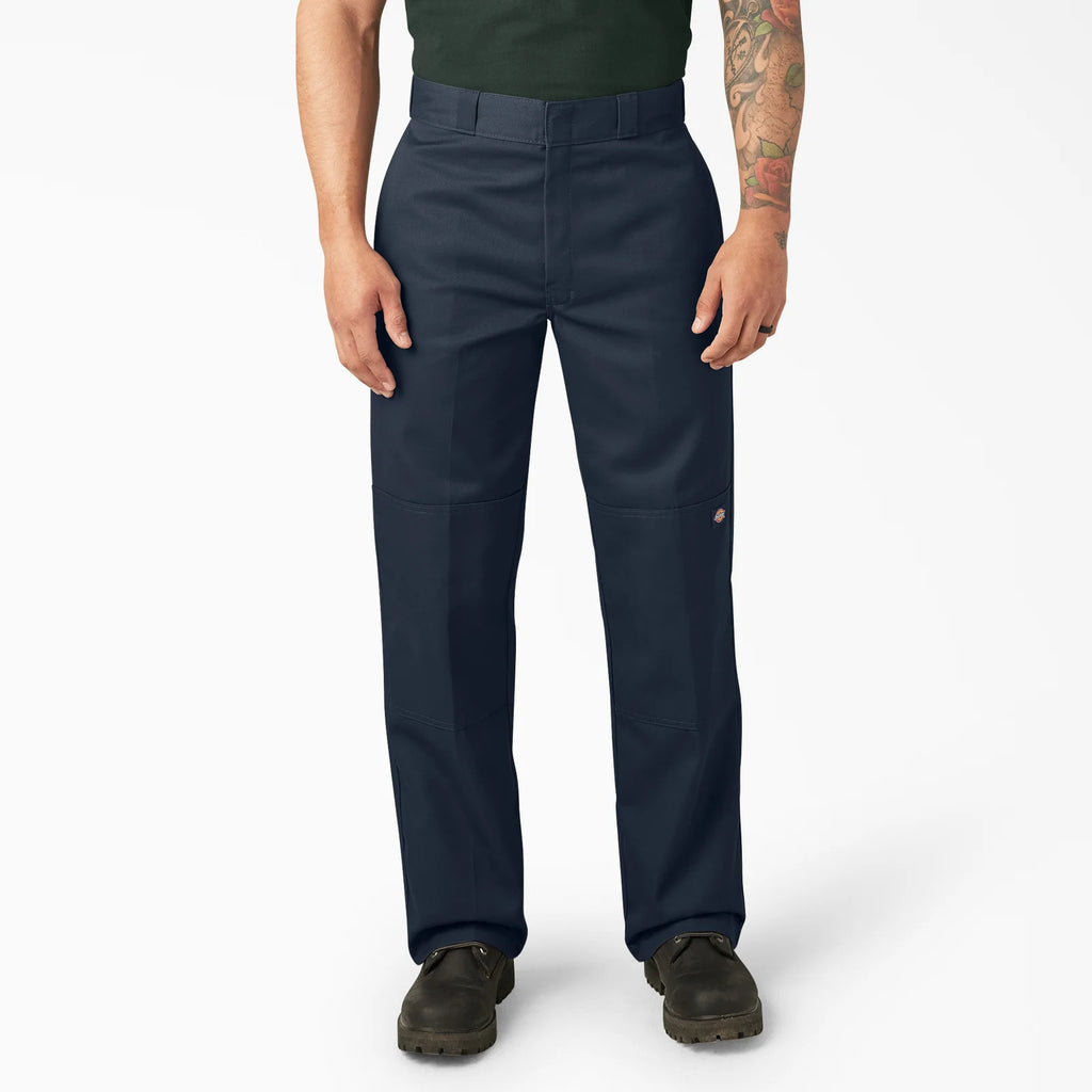 Dickies / Loose Fit Double Knee Work Pants / Dark Navy