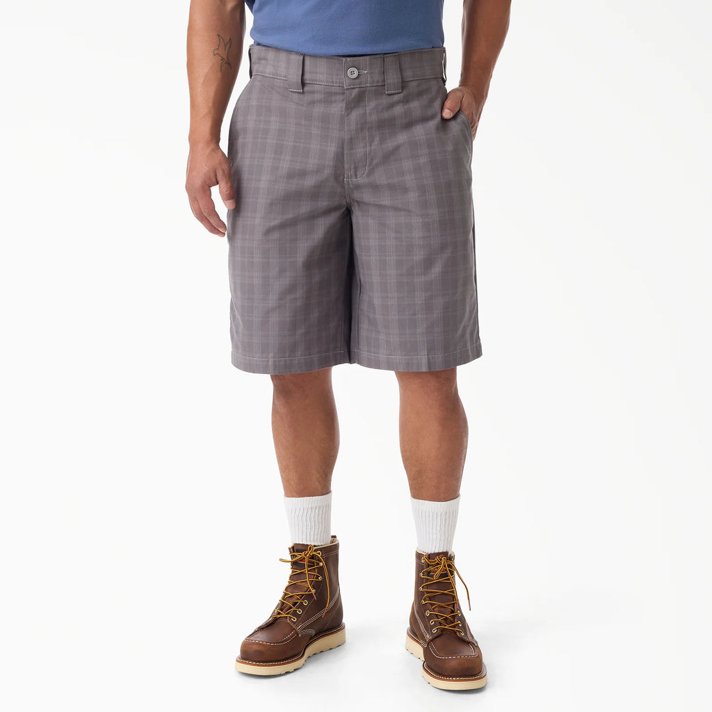 Dickies A88A5 Plaid Work Shorts, 11"