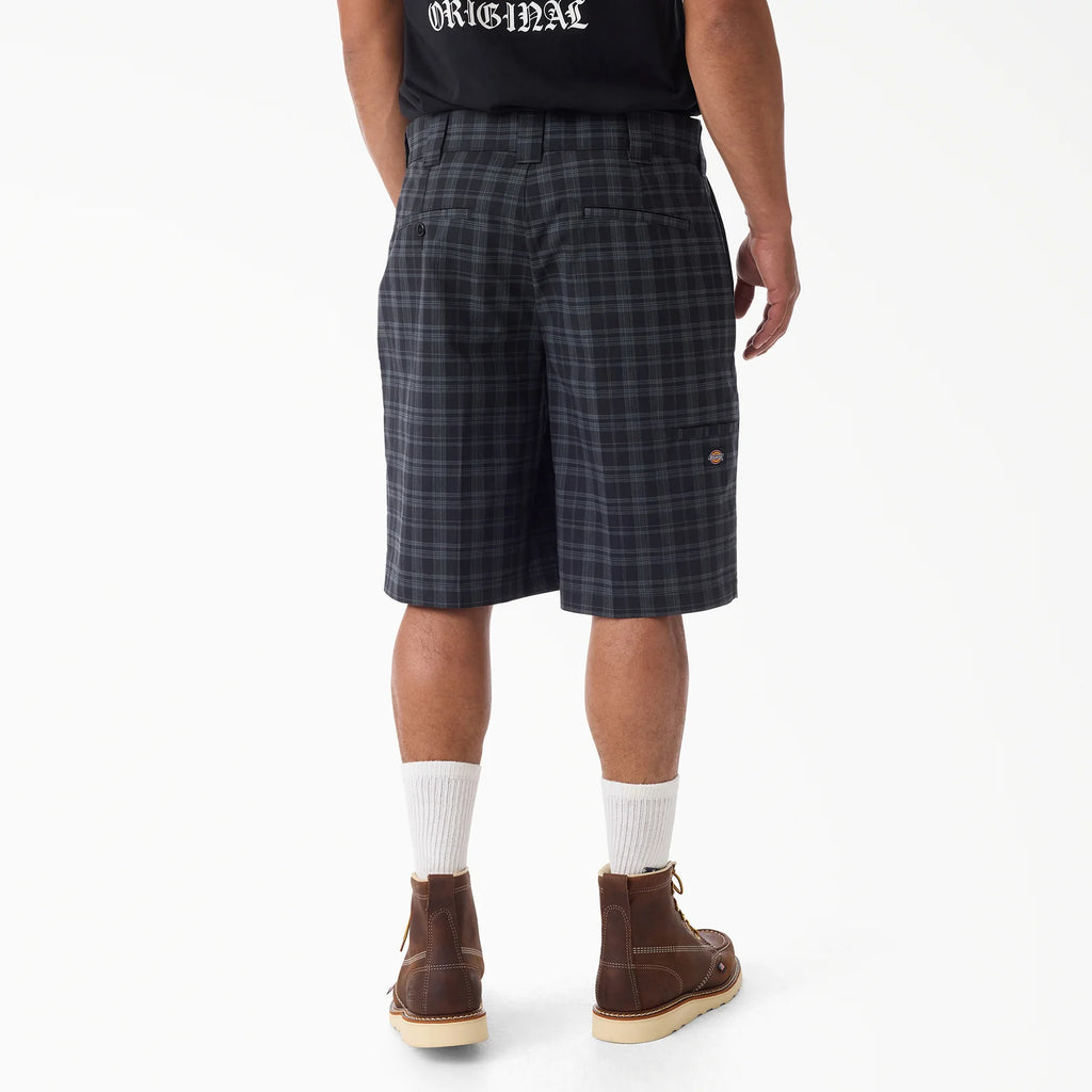 Dickies A88A5 Plaid Work Shorts, 11"
