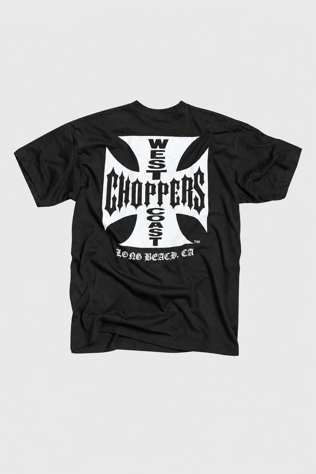 West Coast Choppers black Iron Cross biker tee - OG Classic