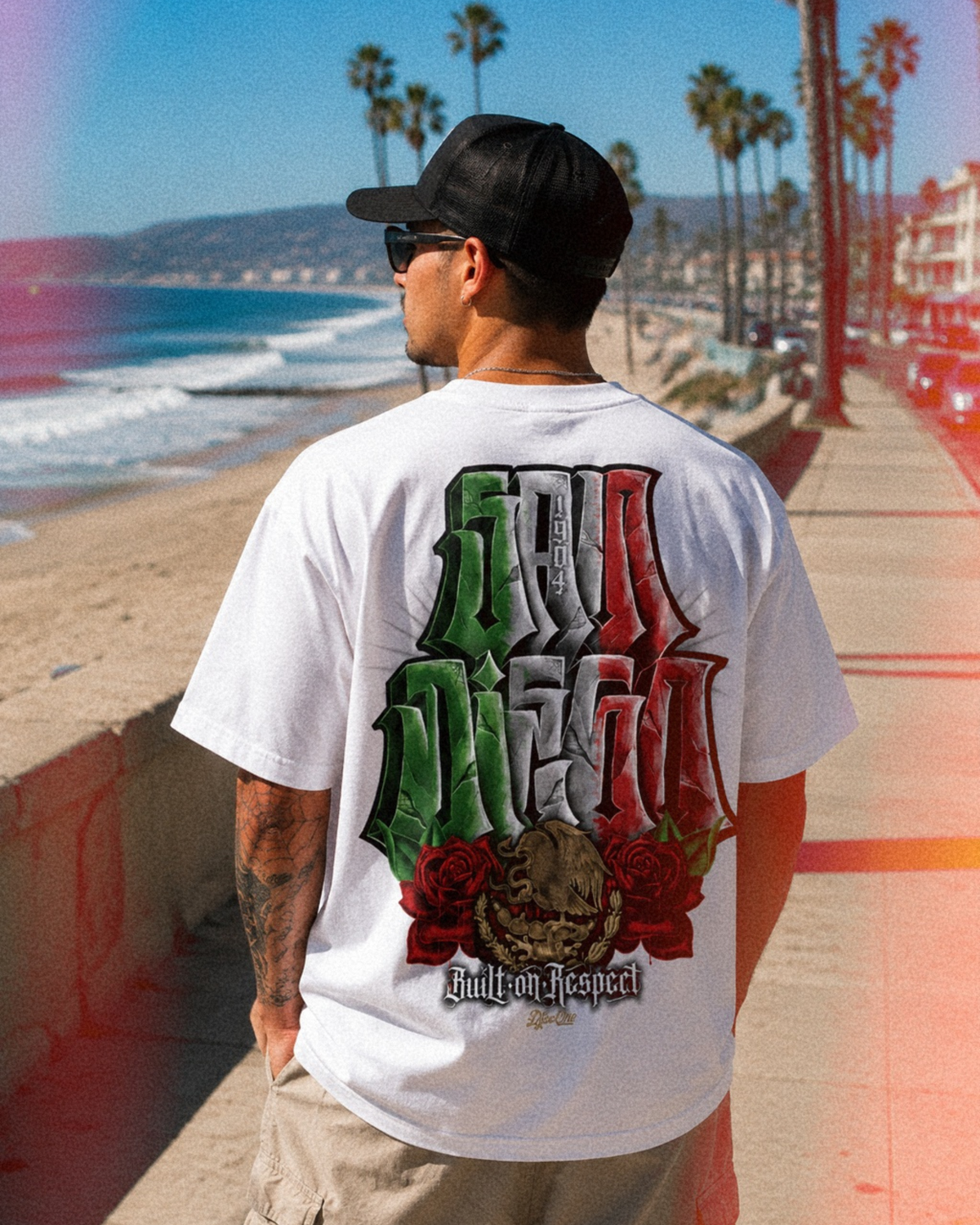 Dyse One / San Diego Eagle Rose Tee