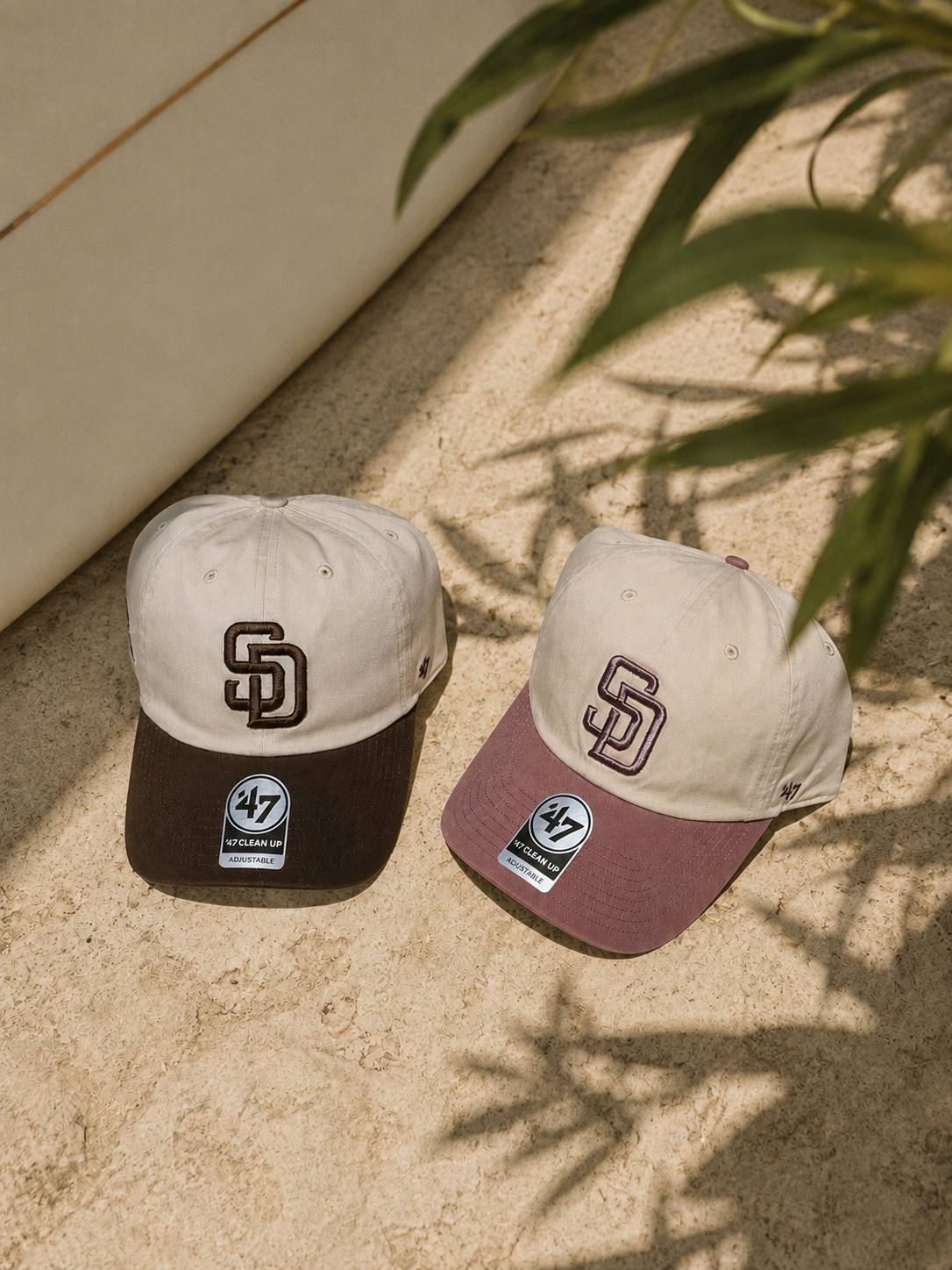 ’47 clean up  San Diego Padres two tone - Cream & Brown