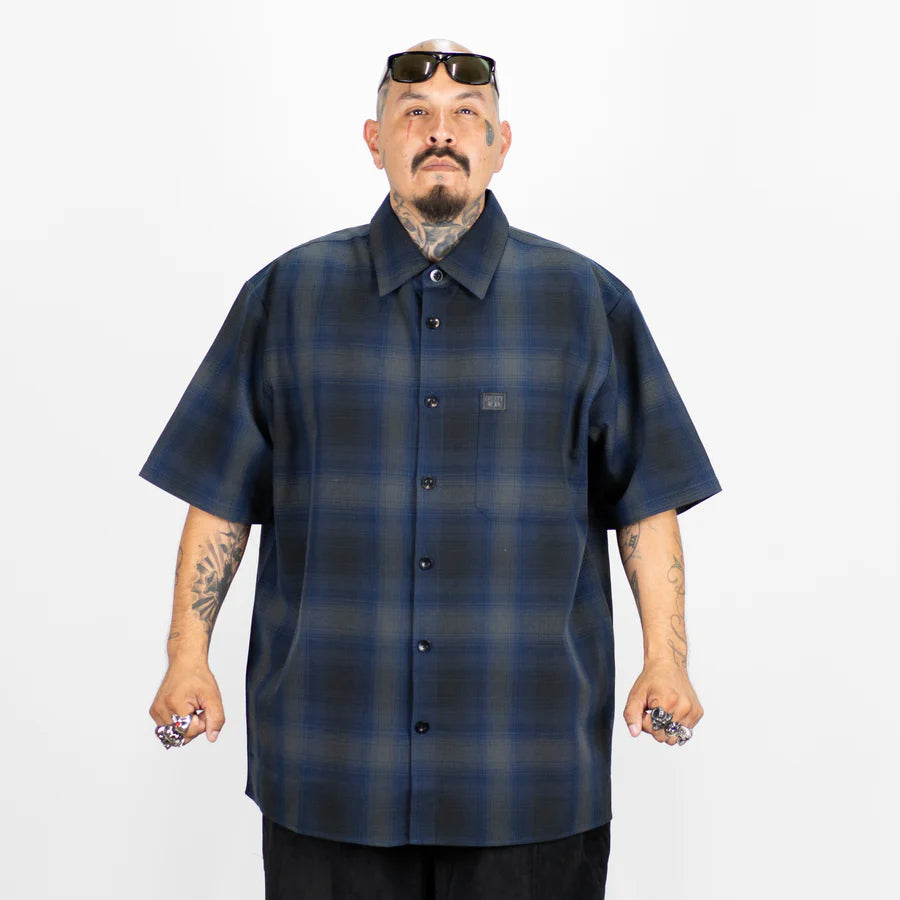 FB County / Short Sleeve Checker Flannel Shirt