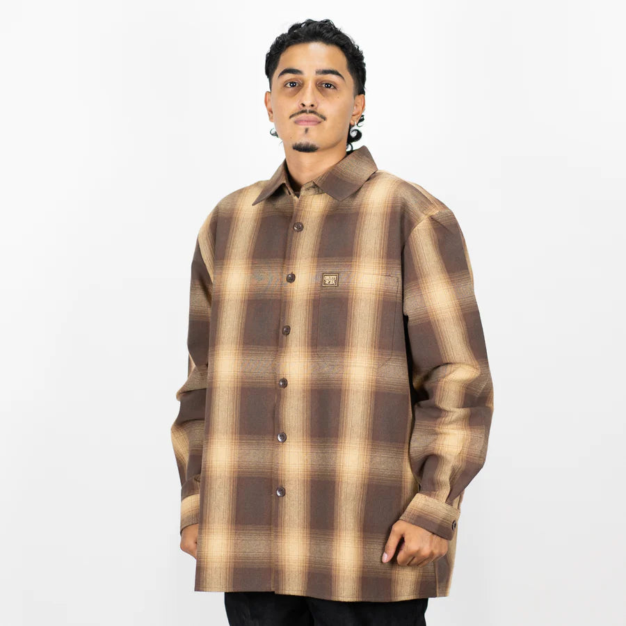 FB County / Long Sleeve Checker Flannel Shirt