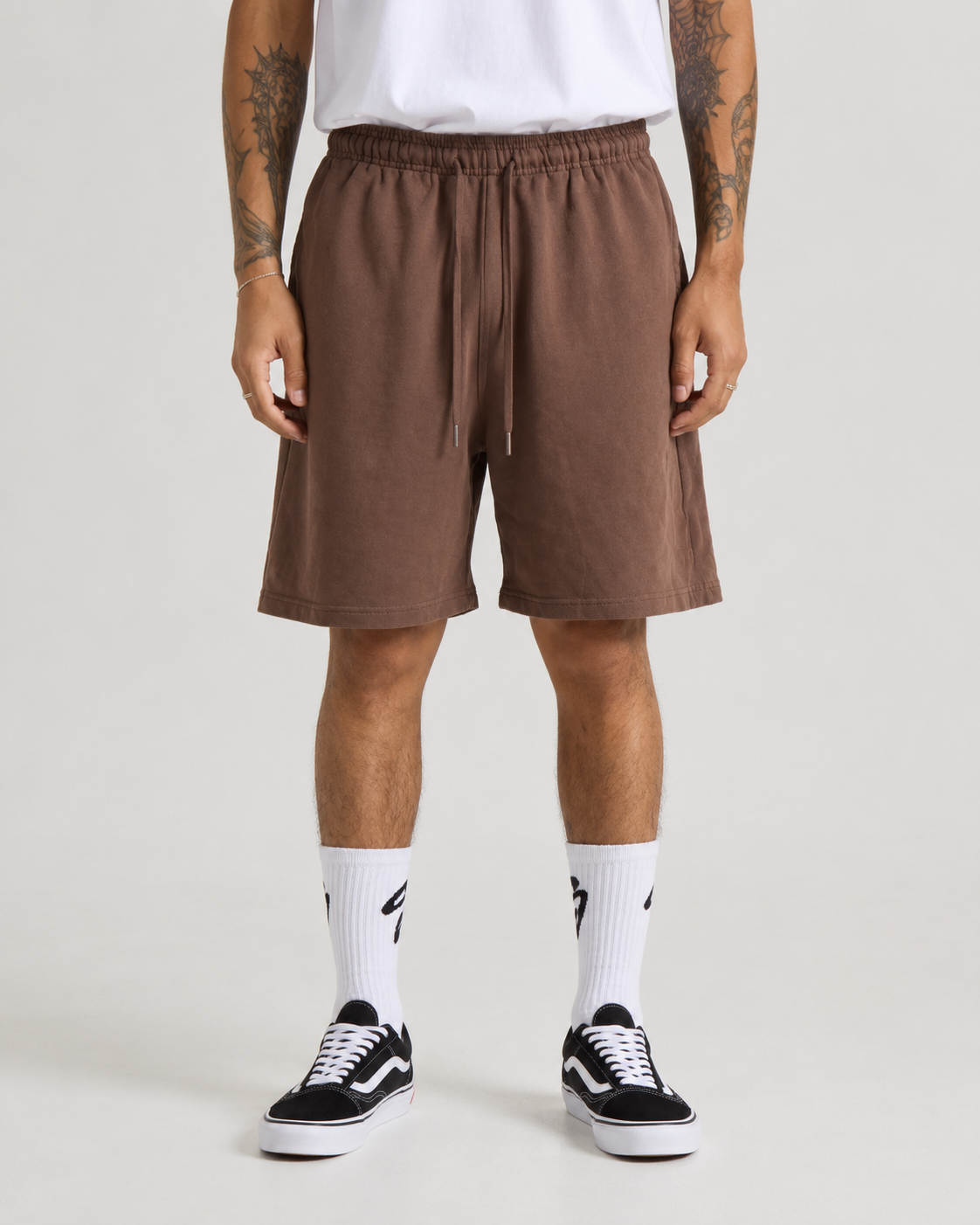 Shaka / Garment Dye Fleece Mens Shorts