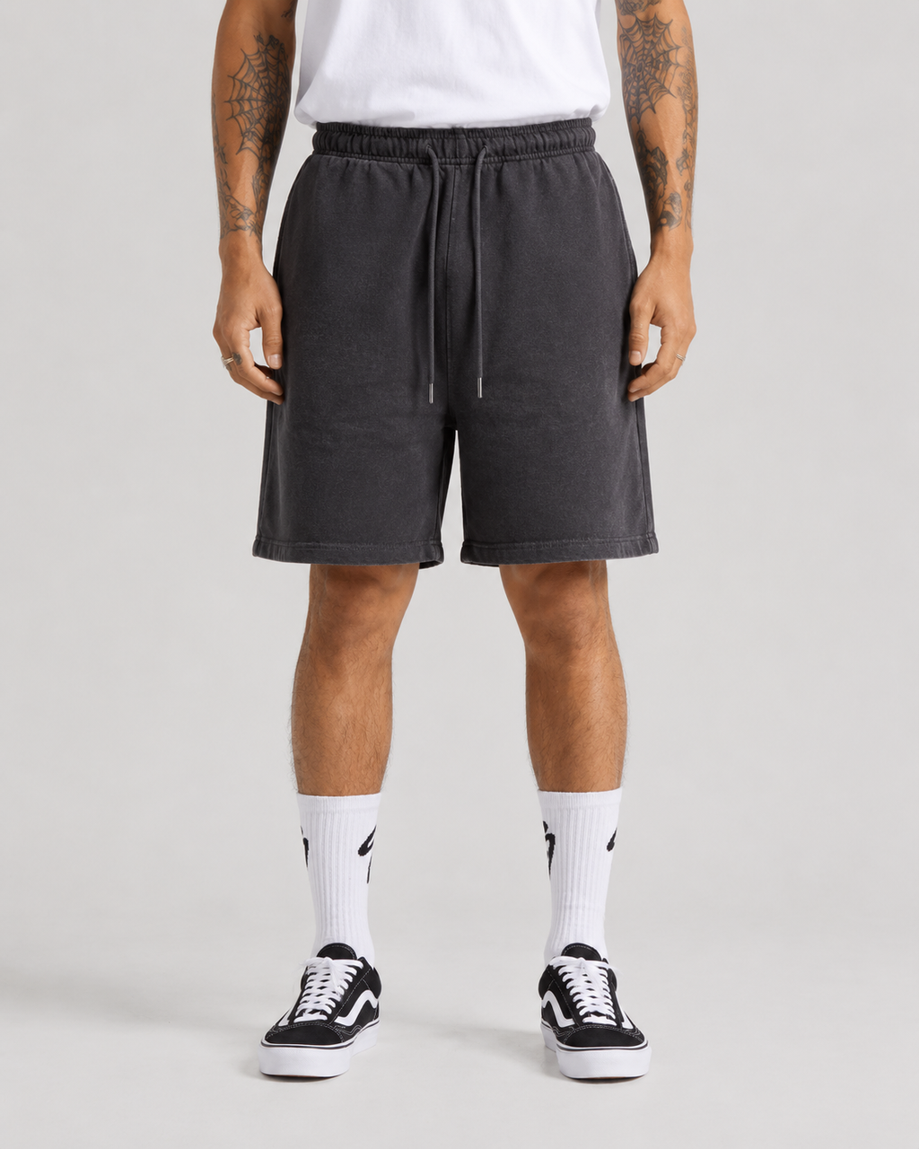 Shaka / Garment Dye Fleece Mens Shorts